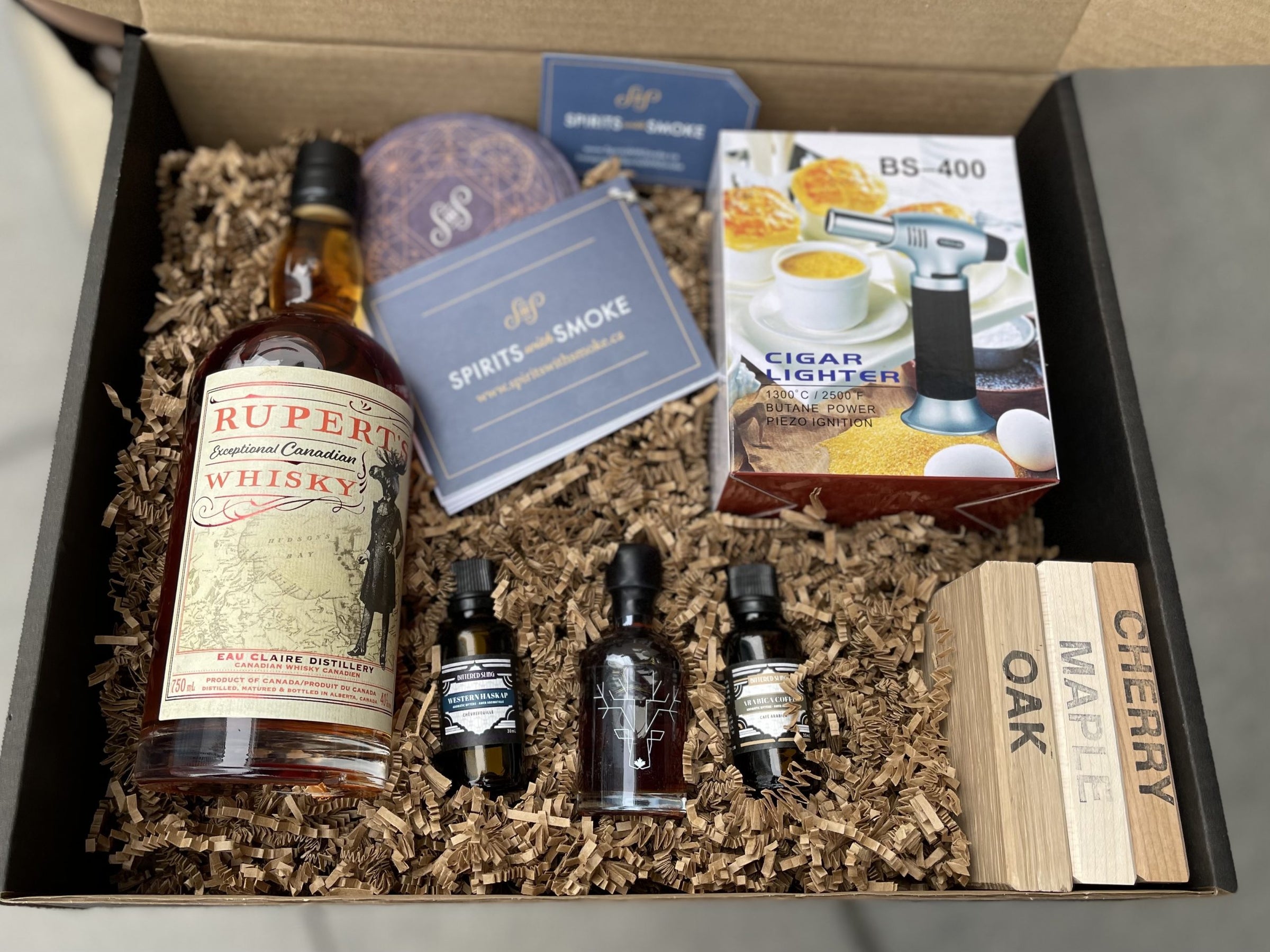 Smokin’ Hot Whiskey Kit for Father's Day