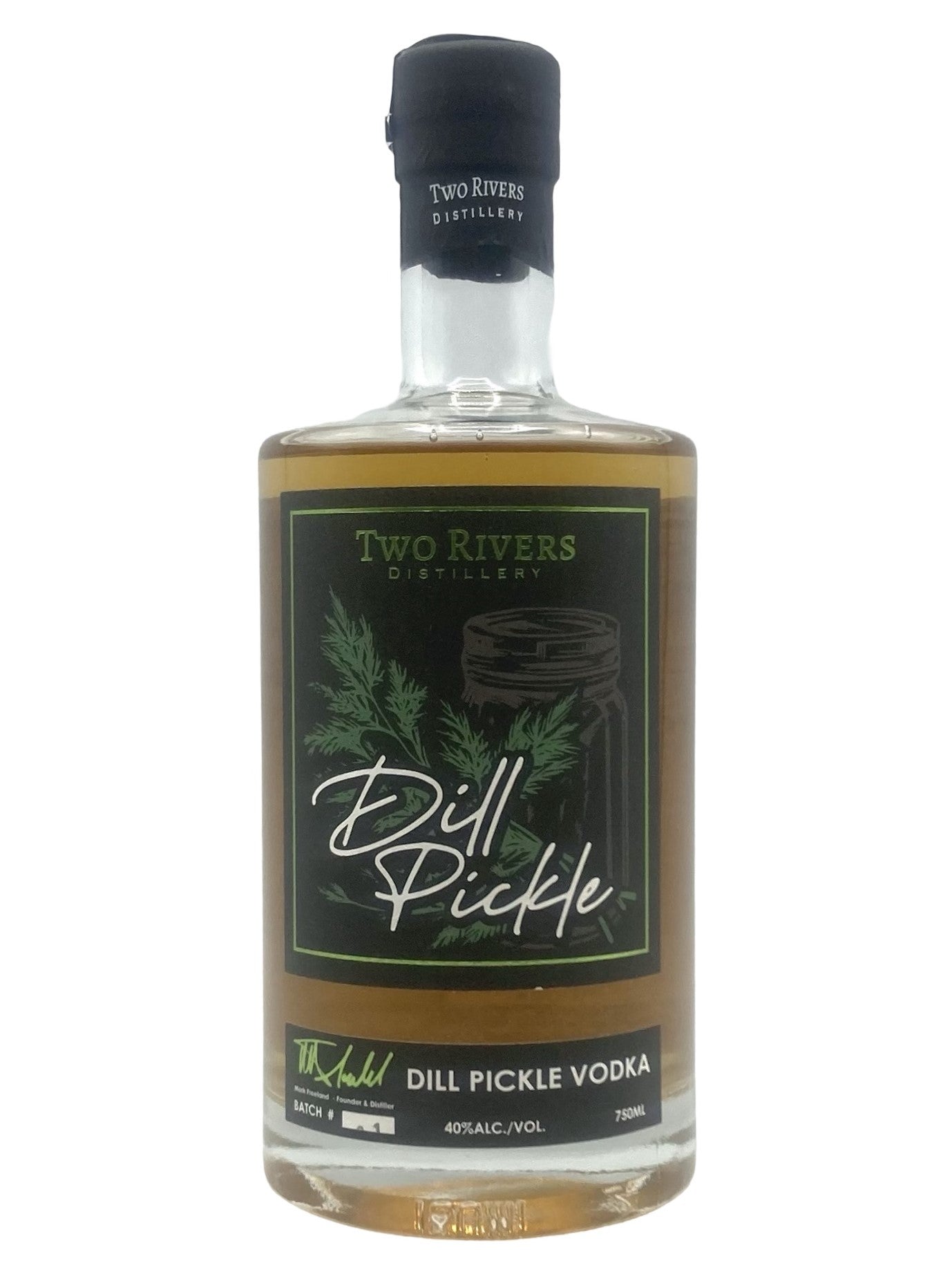 Two Rivers Distillery Pickle Vodka