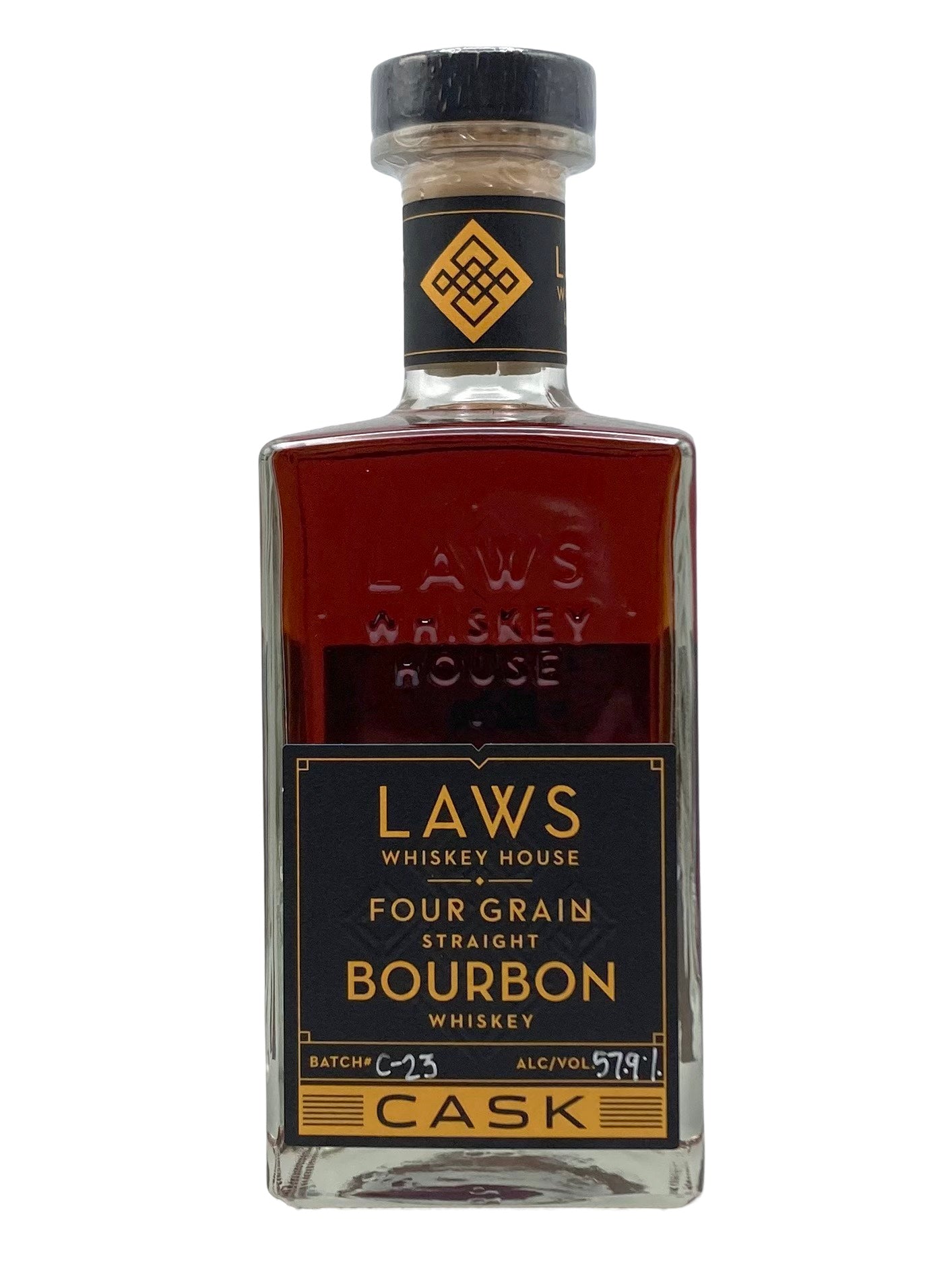 Laws Four Grain Cask Strength Bourbon
