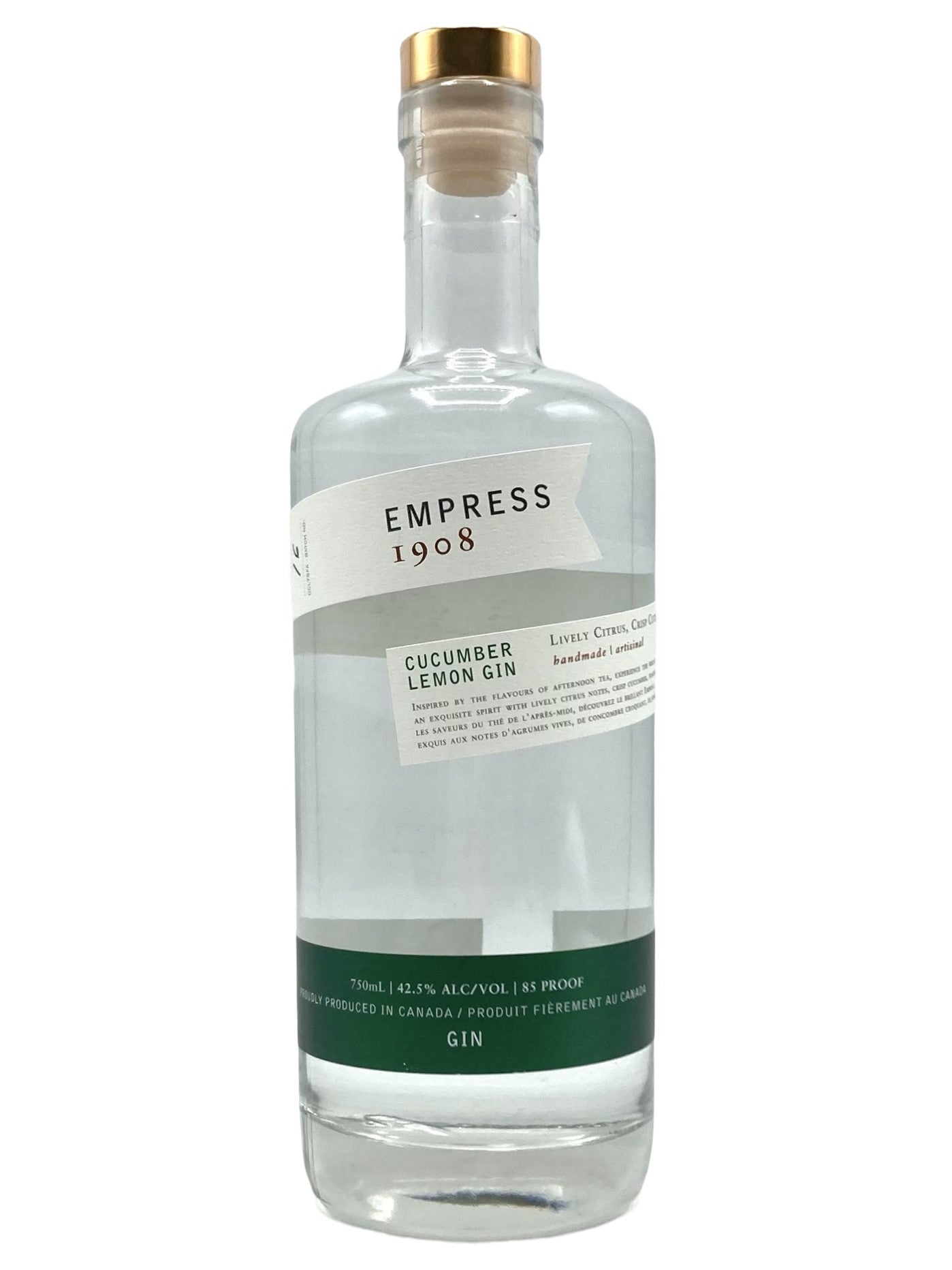 Empress 1908 Cucumber Lemon Gin