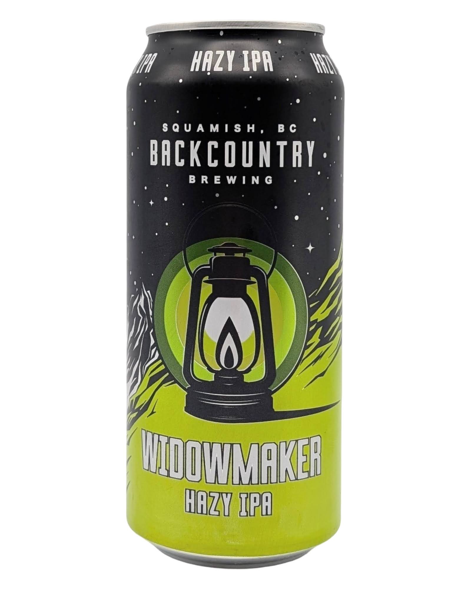 Backcountry Widowmaker Hazy IPA