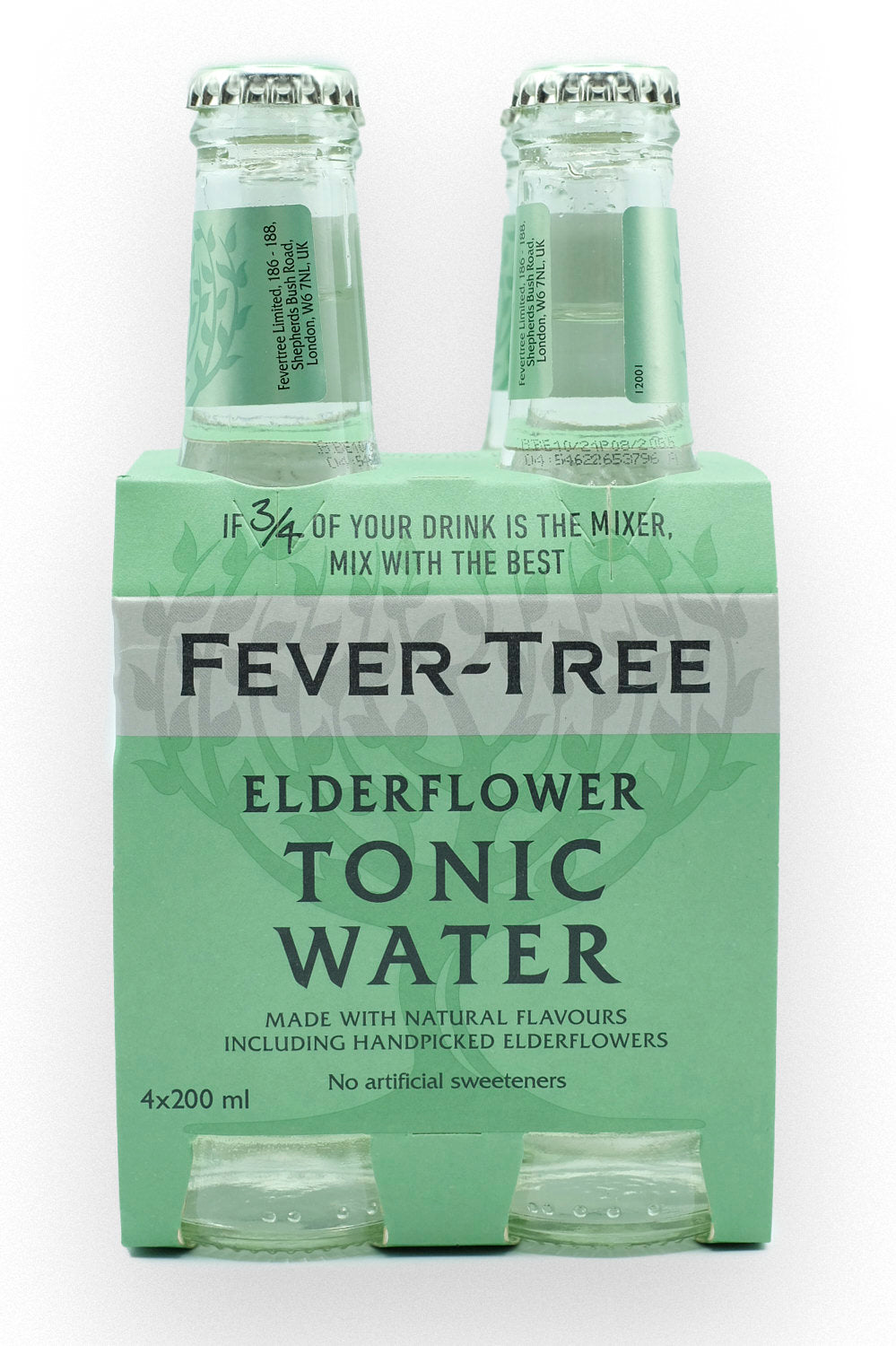 Fever Tree Elderflower Tonic Water