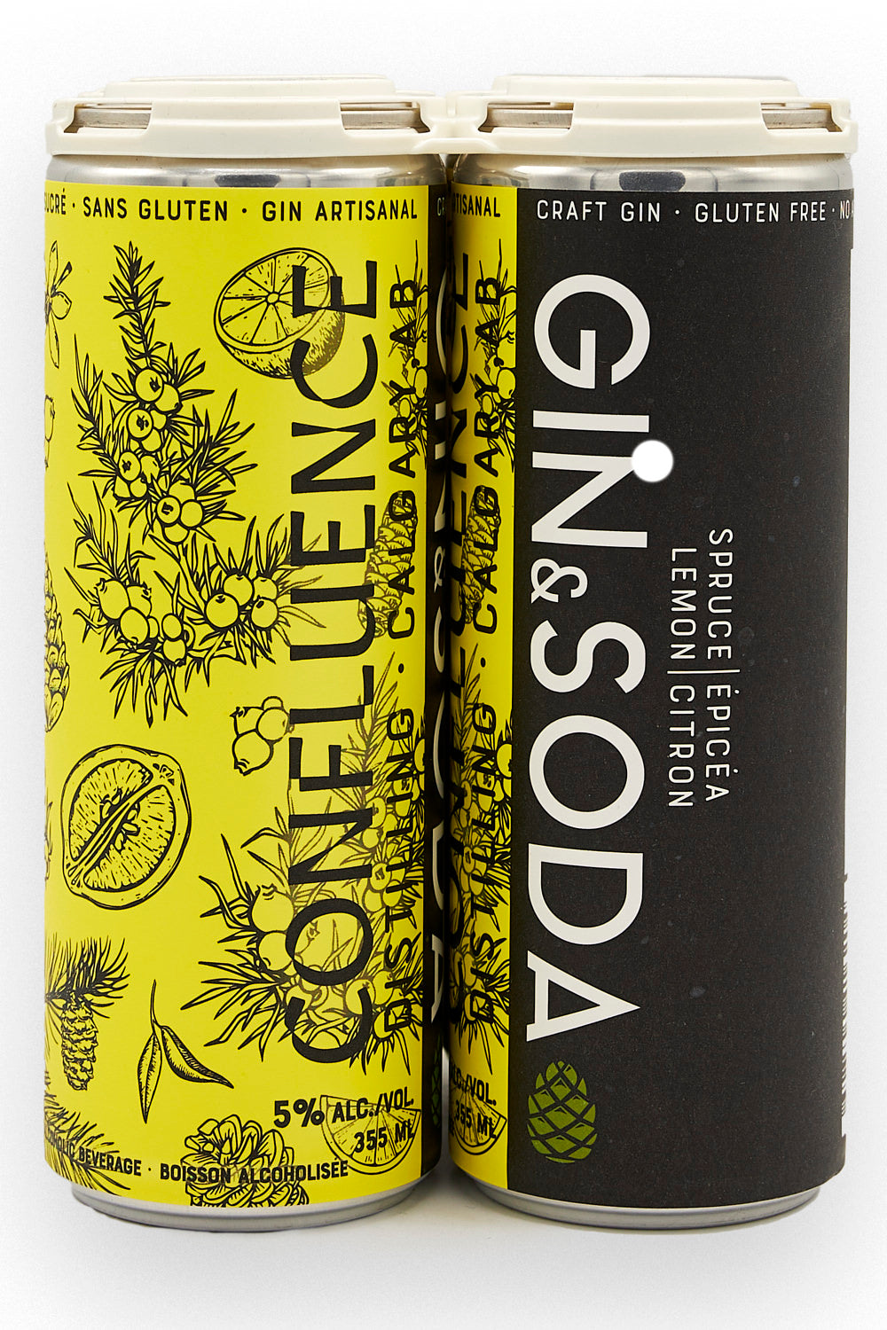 Confluence Gin Soda Lemon Spruce