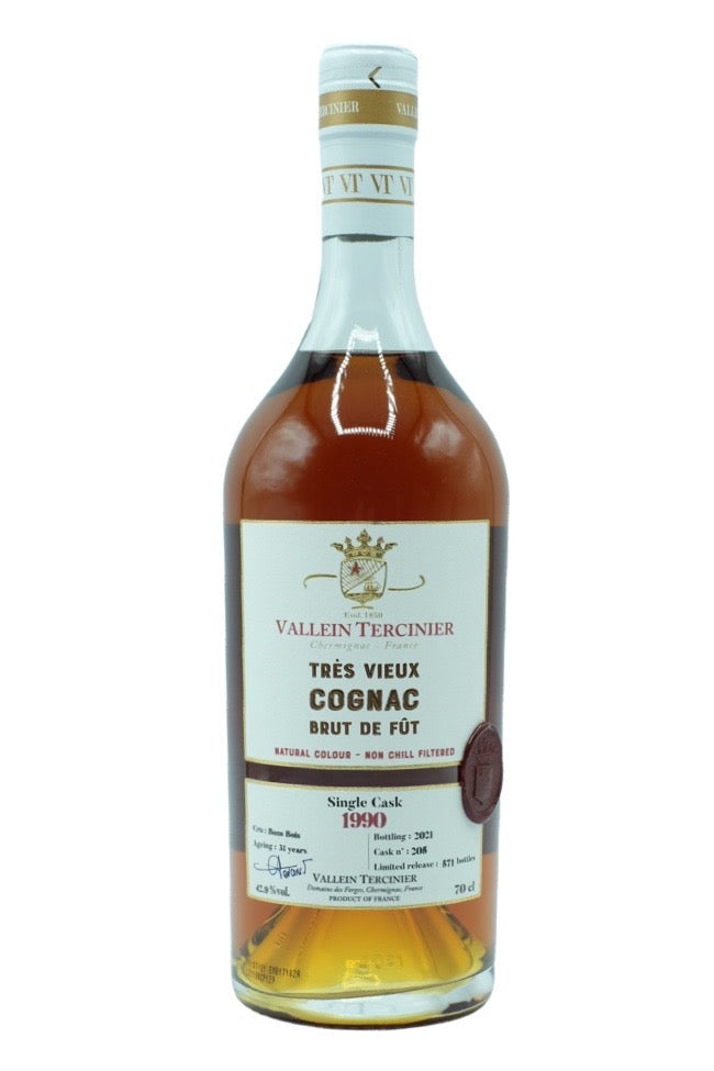 Vallein Tercinier Cognac Bon Bois 1990