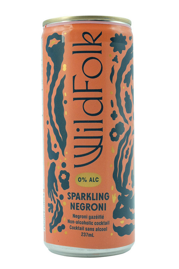 Wild Folk Beverages Sparkling Negroni- Non Alcohlic
