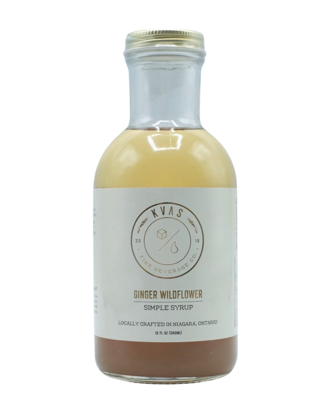 KVAS Ginger Wildflower Syrup