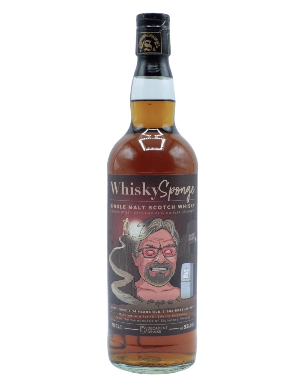 Whisky Sponge Glenlivet 2007 Sherry Cask - 53% ABV