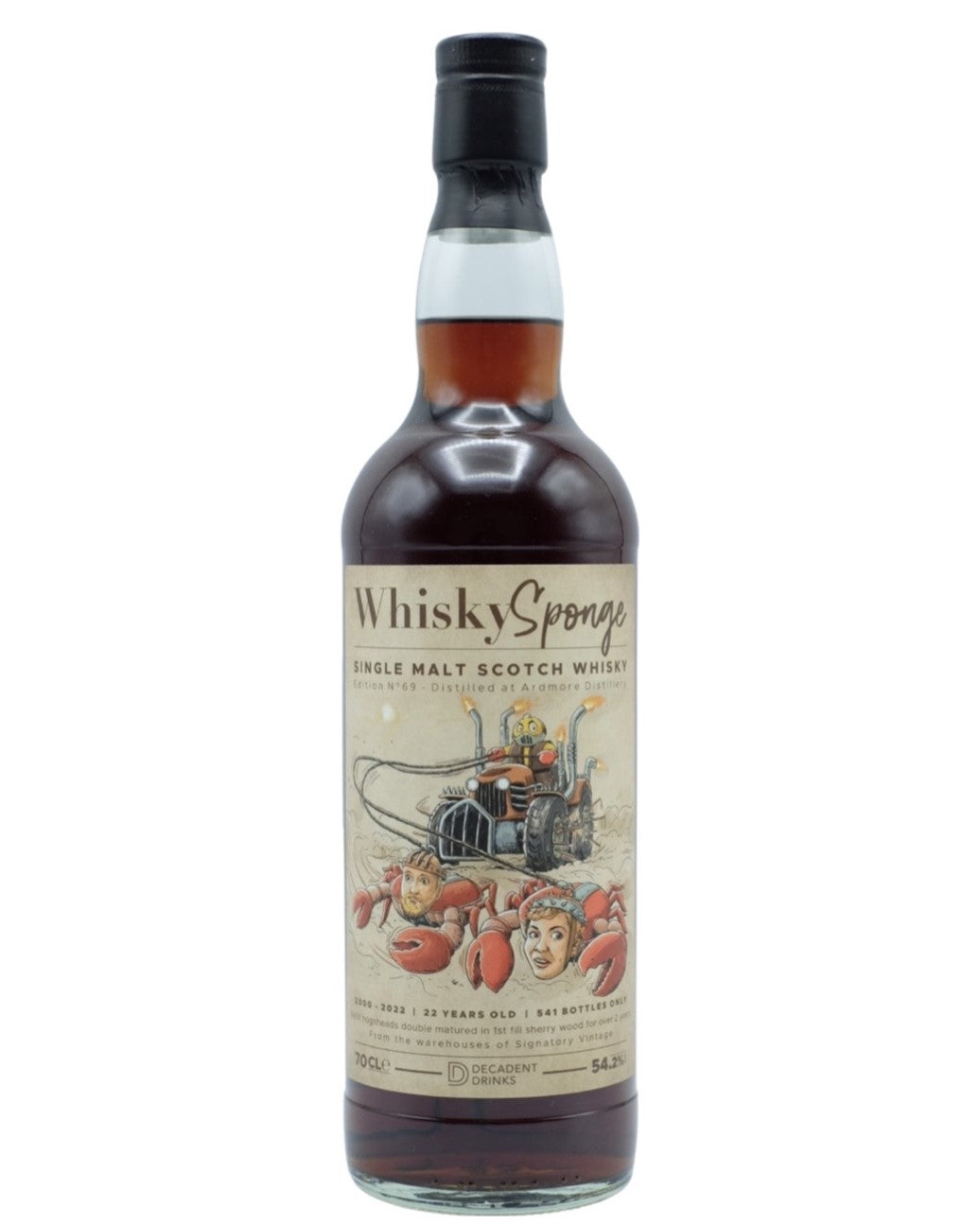 Whisky Sponge Ardmore 2000 Edition No. 69 - 54.2% ABV