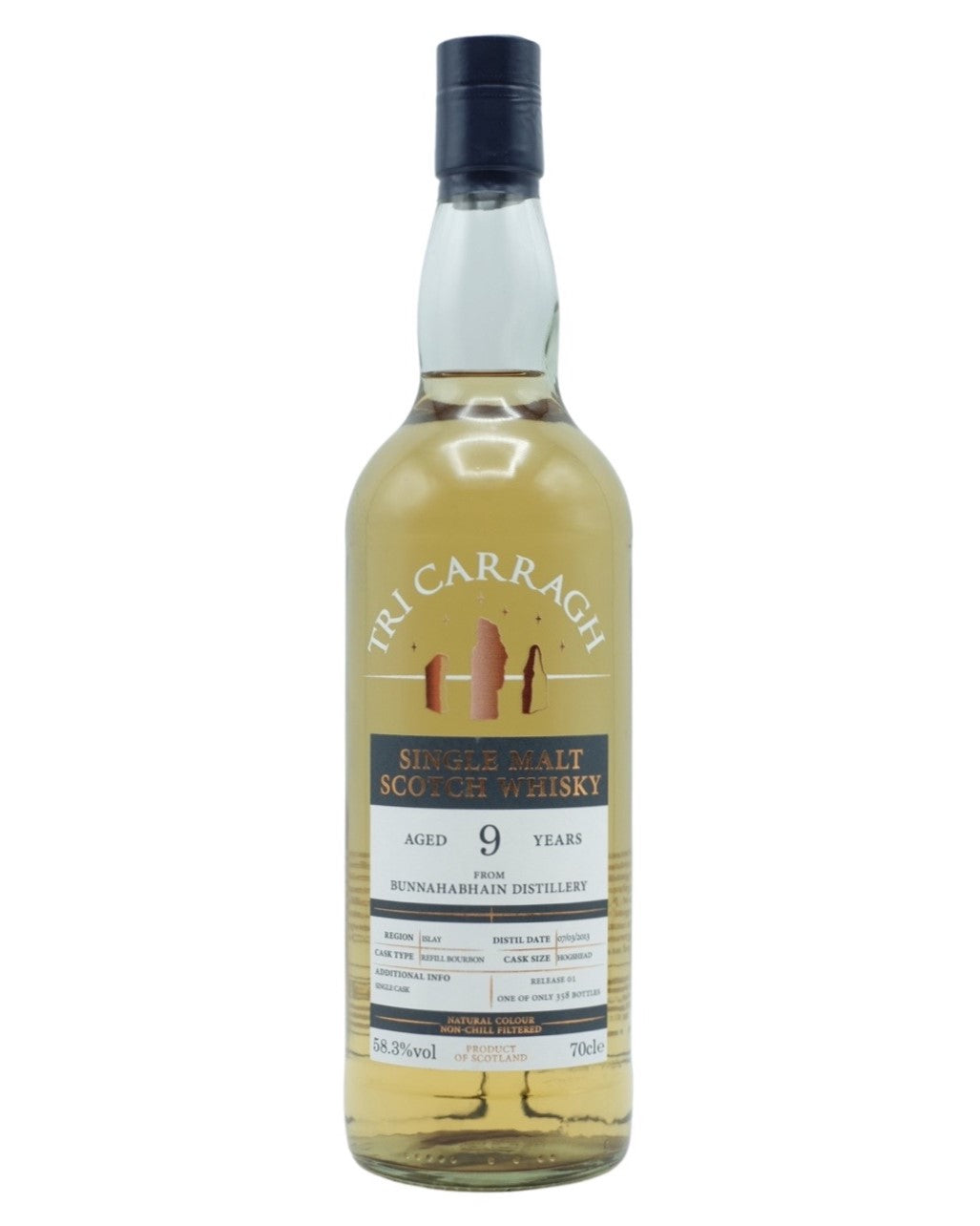 Tri Carragh Bunnahabhain 2013 (9 Years Old)