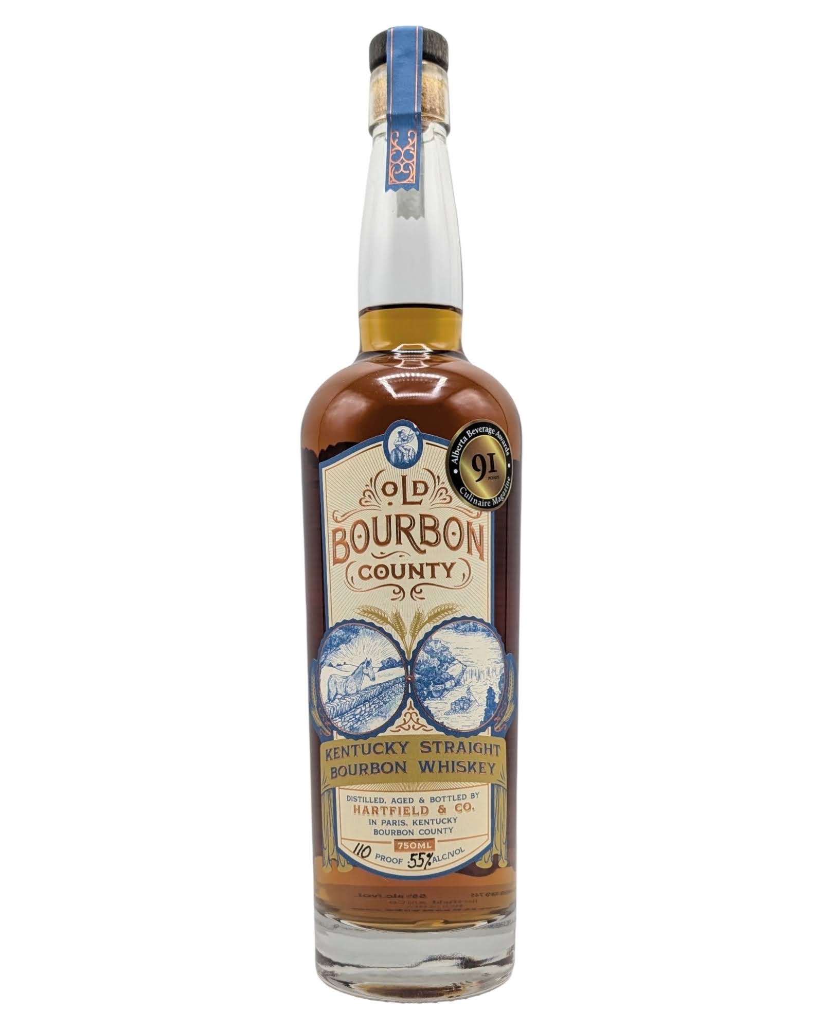Old Bourbon County Straight Bourbon Whiskey