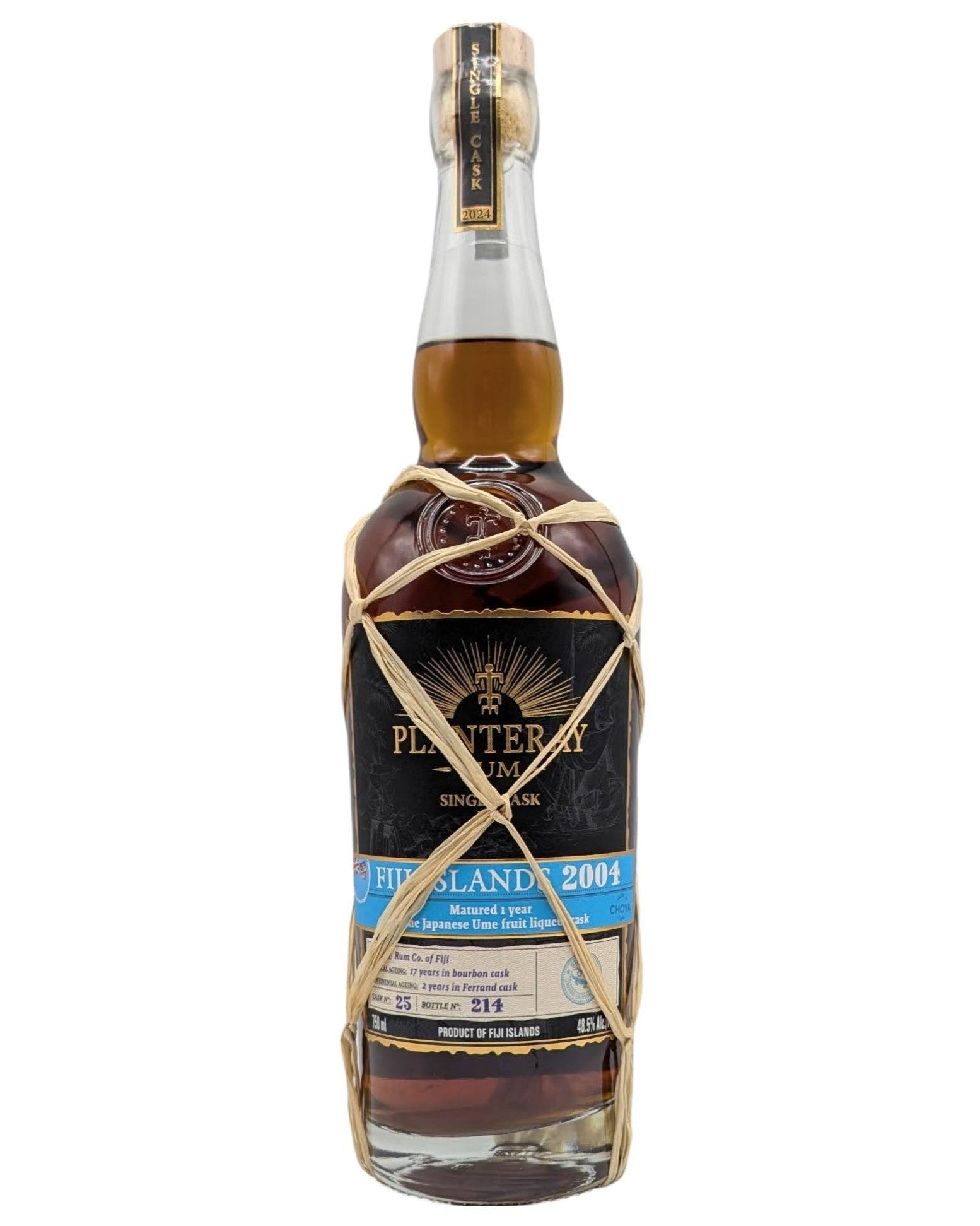 Planteray Fiji 2004 Rum Umeshu Plum Cask