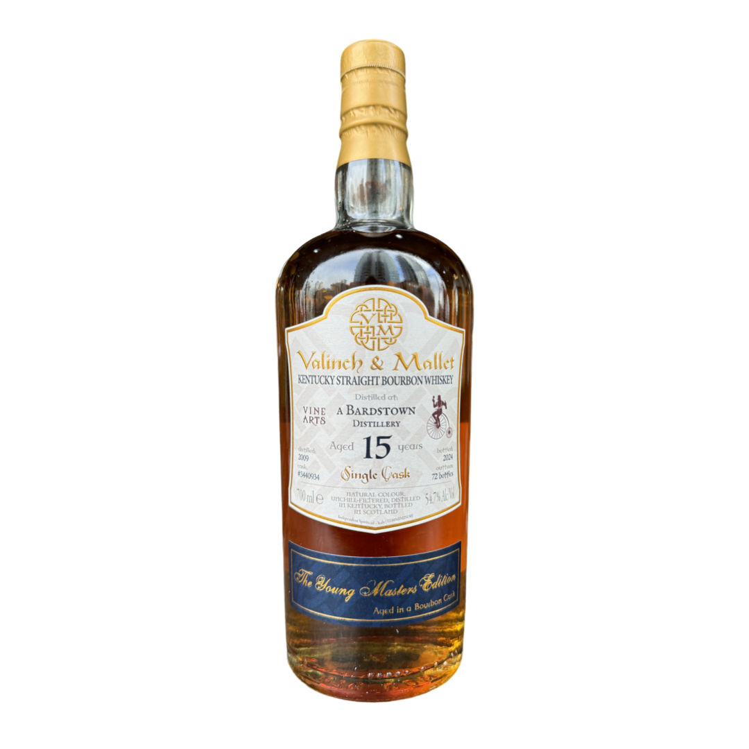 Valinch & Mallet Bardstown Bourbon 15 Year for Vine Arts