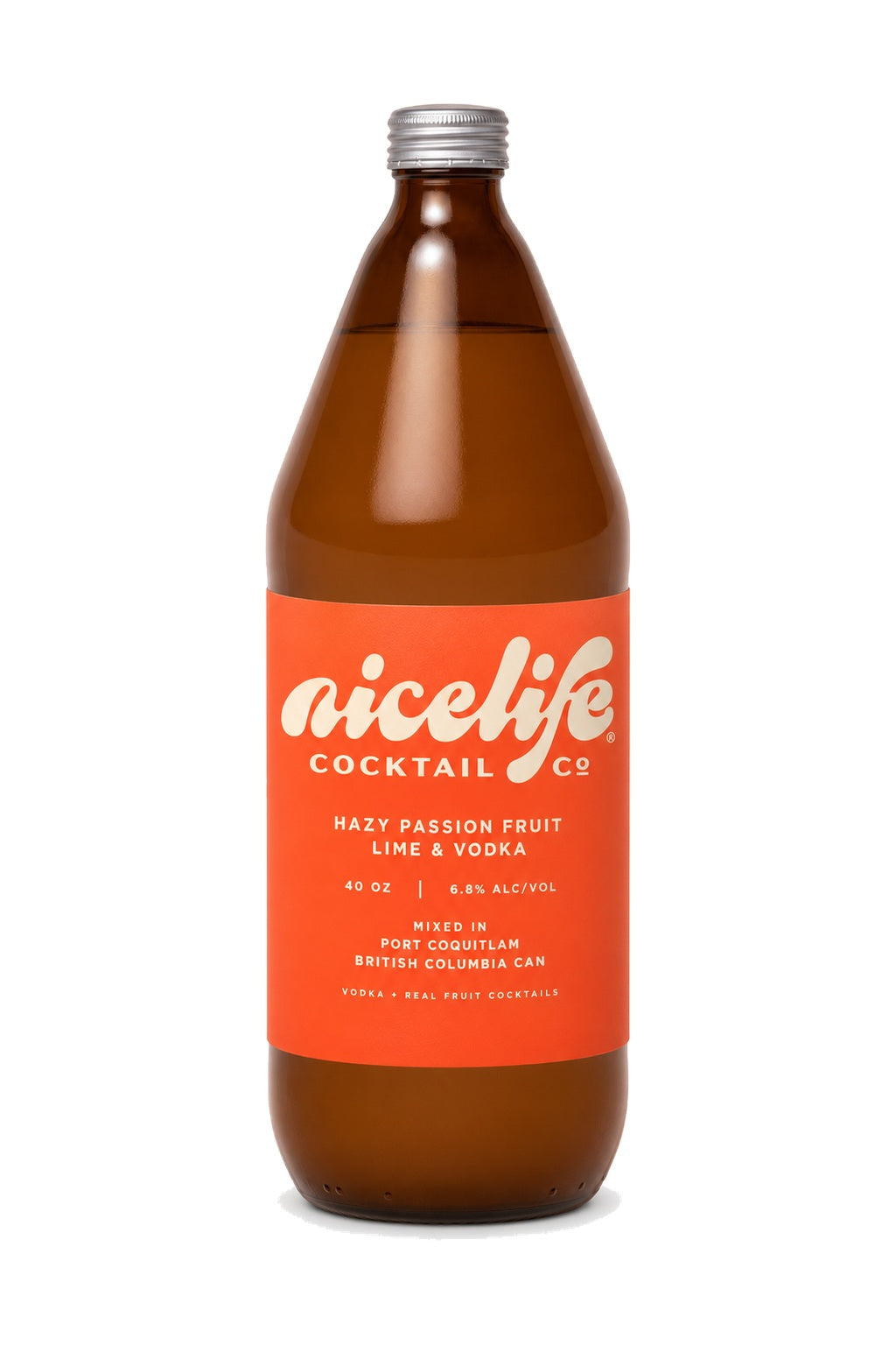 Nicelife Hazy Passionfruit Lime — single container on white