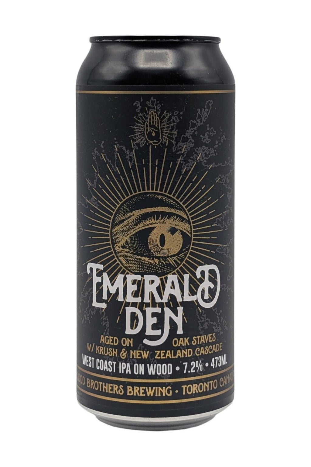 Blood Brothers Emerald Den West Coast IPA — single container