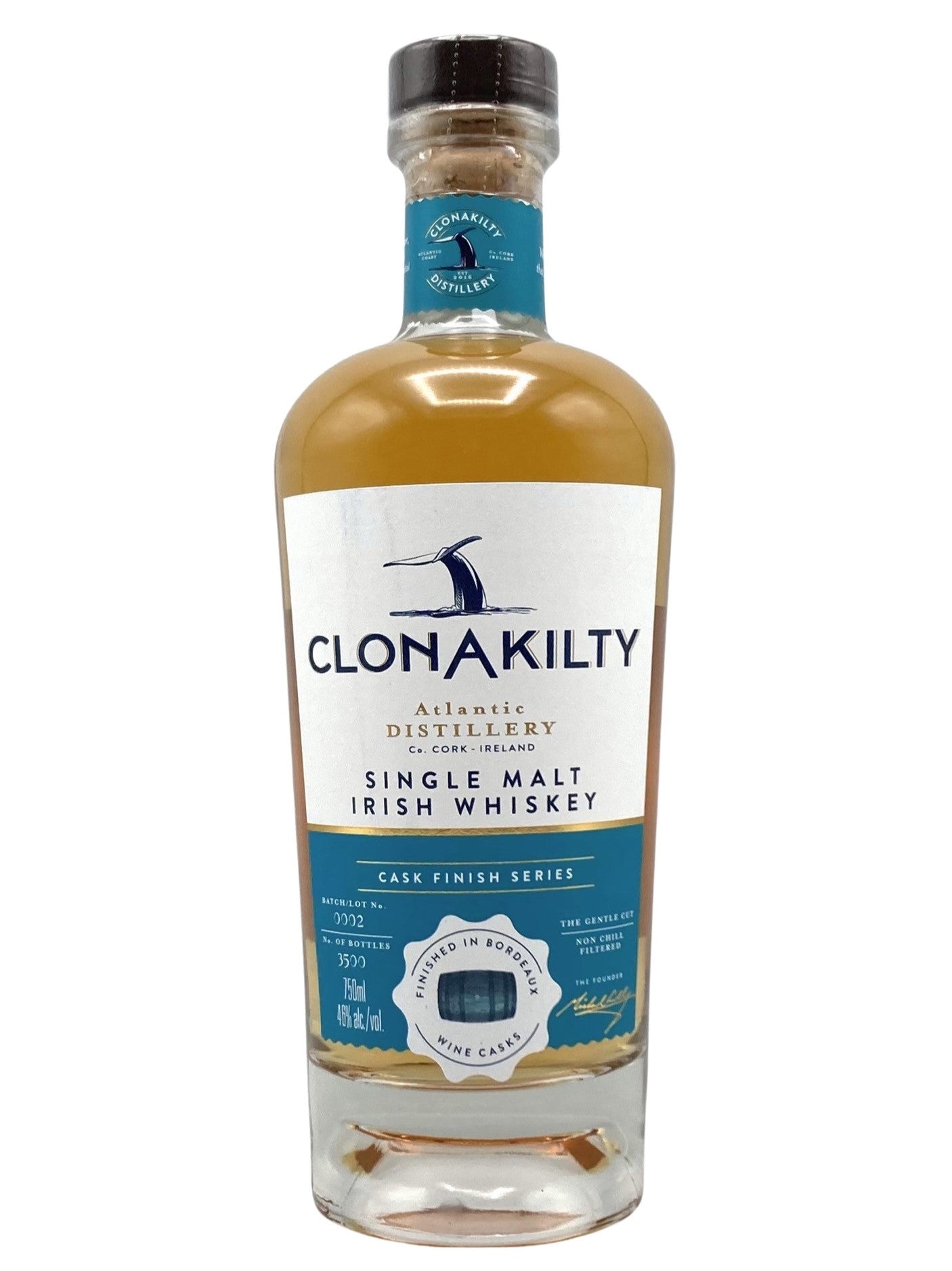 Clonakilty Irish Single Malt Bordeaux Cask Finish