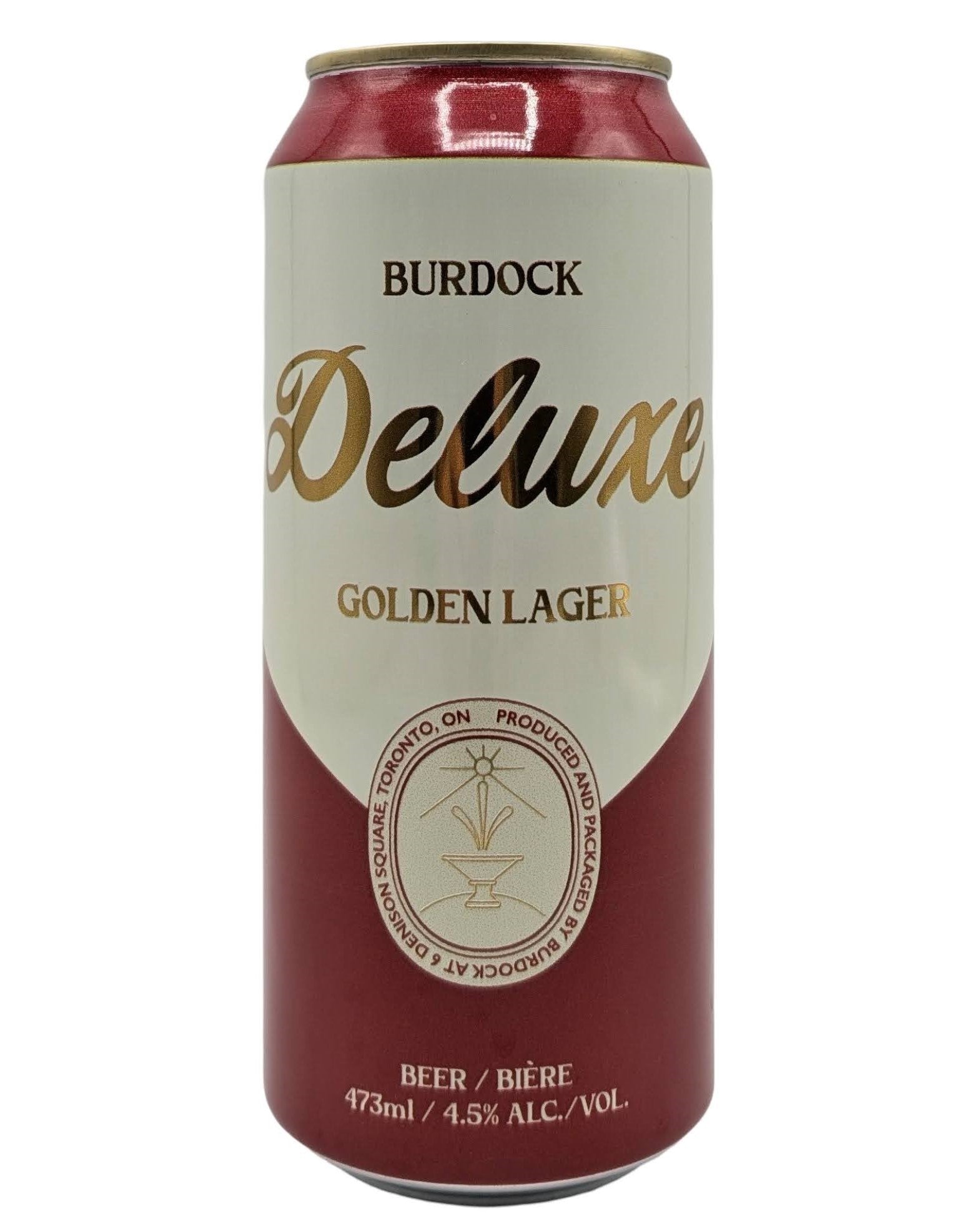 Burdock Brewery Deluxe Golden Lager