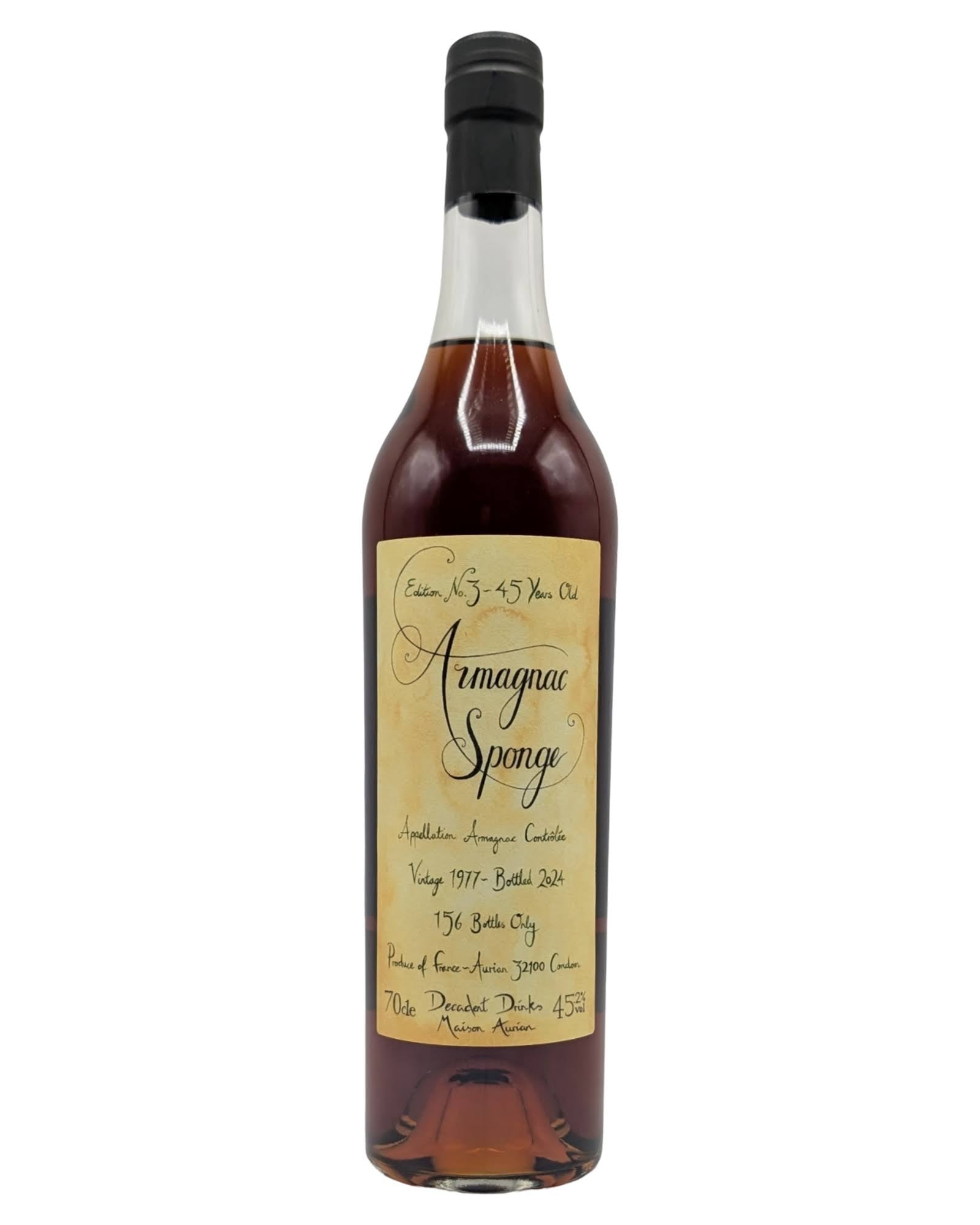 Whisky Sponge Armagnac 45 Year 1977 Vintage - Armagnac Sponge Edition No. 3