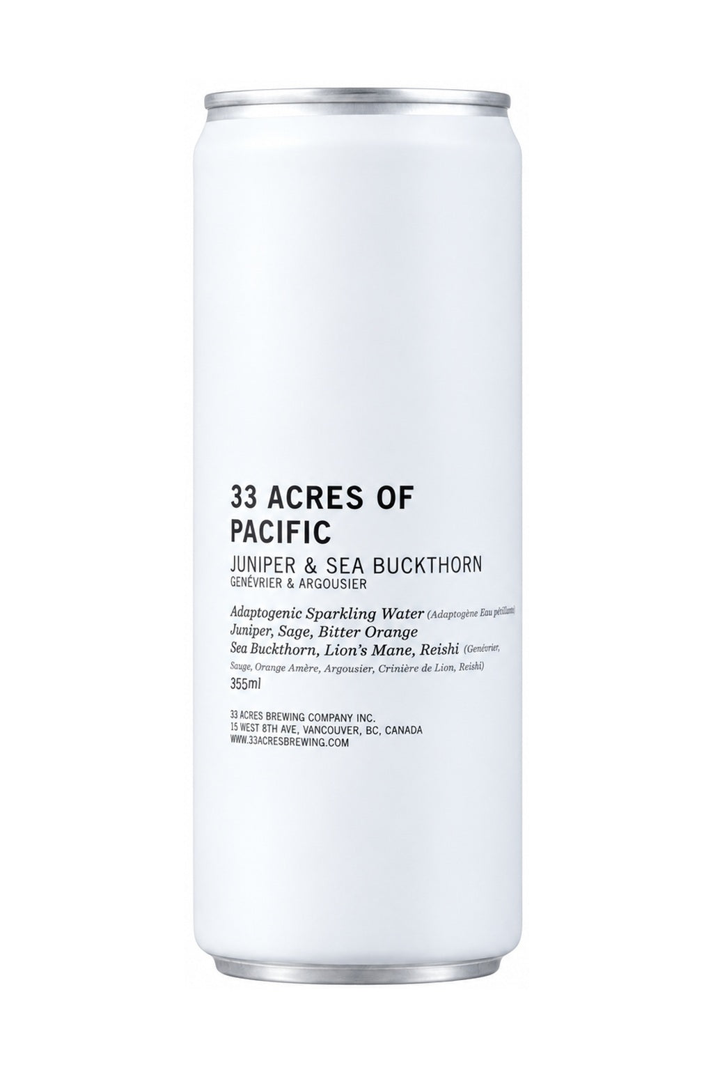 33 Acres Of Pacific — single container on white