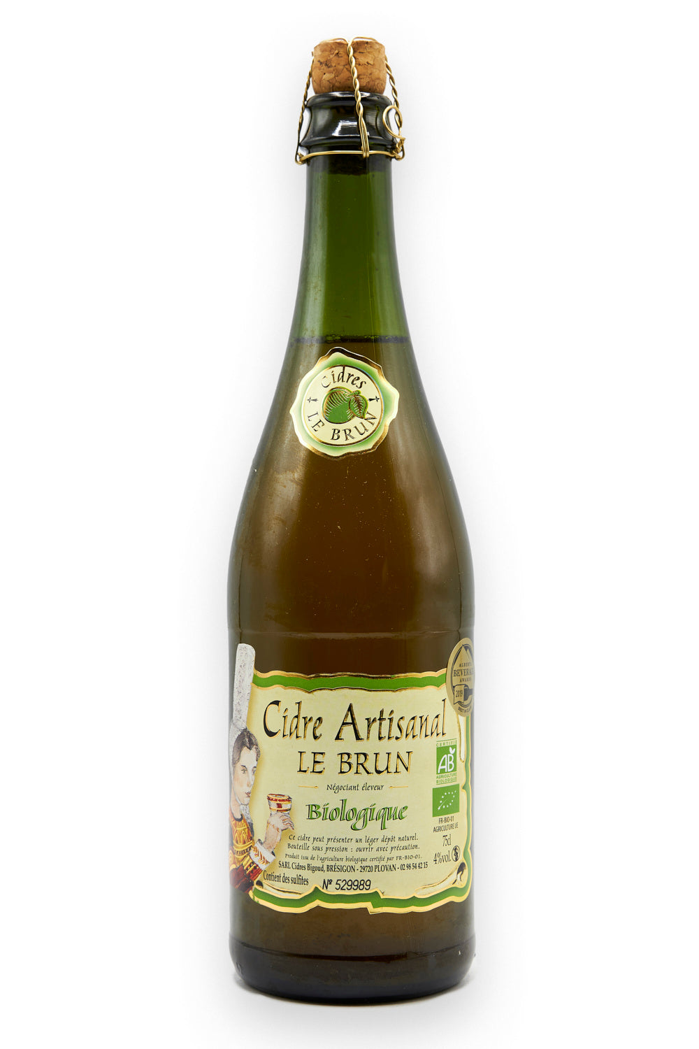 Bigoud "Le Brun" Organic Cider