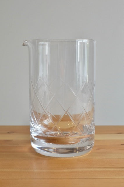 Mixing Glass Etched