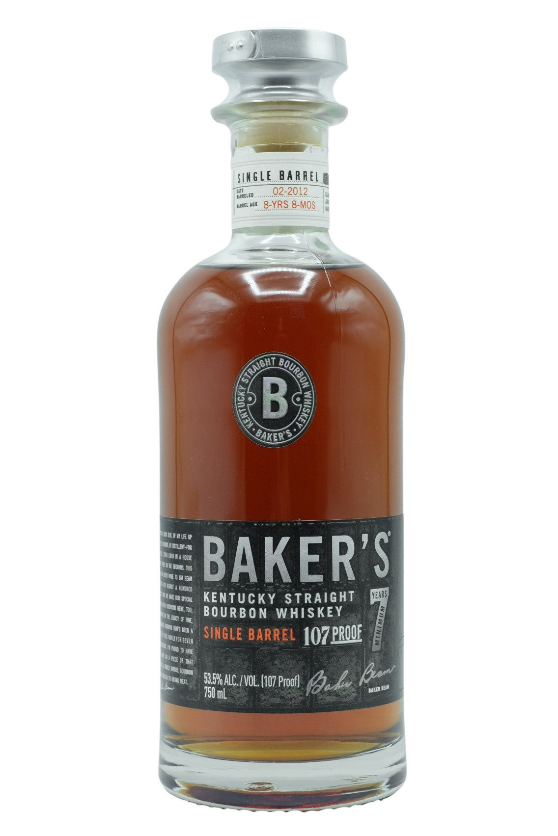 Baker's 7 yr old Small Batch Bourbon – Vine Arts