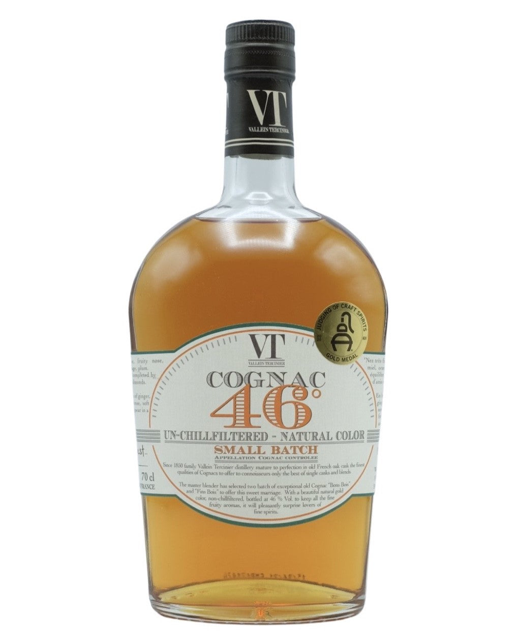 Vallein Tercinier Small Batch 46% Cognac