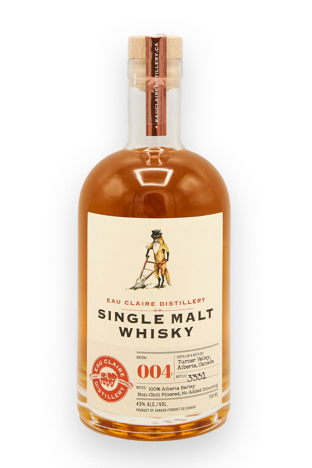 Eau Claire Single Malt Whisky Batch #004