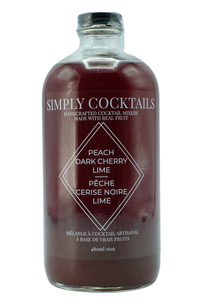 Simply Cocktails Cherry Peach Lime