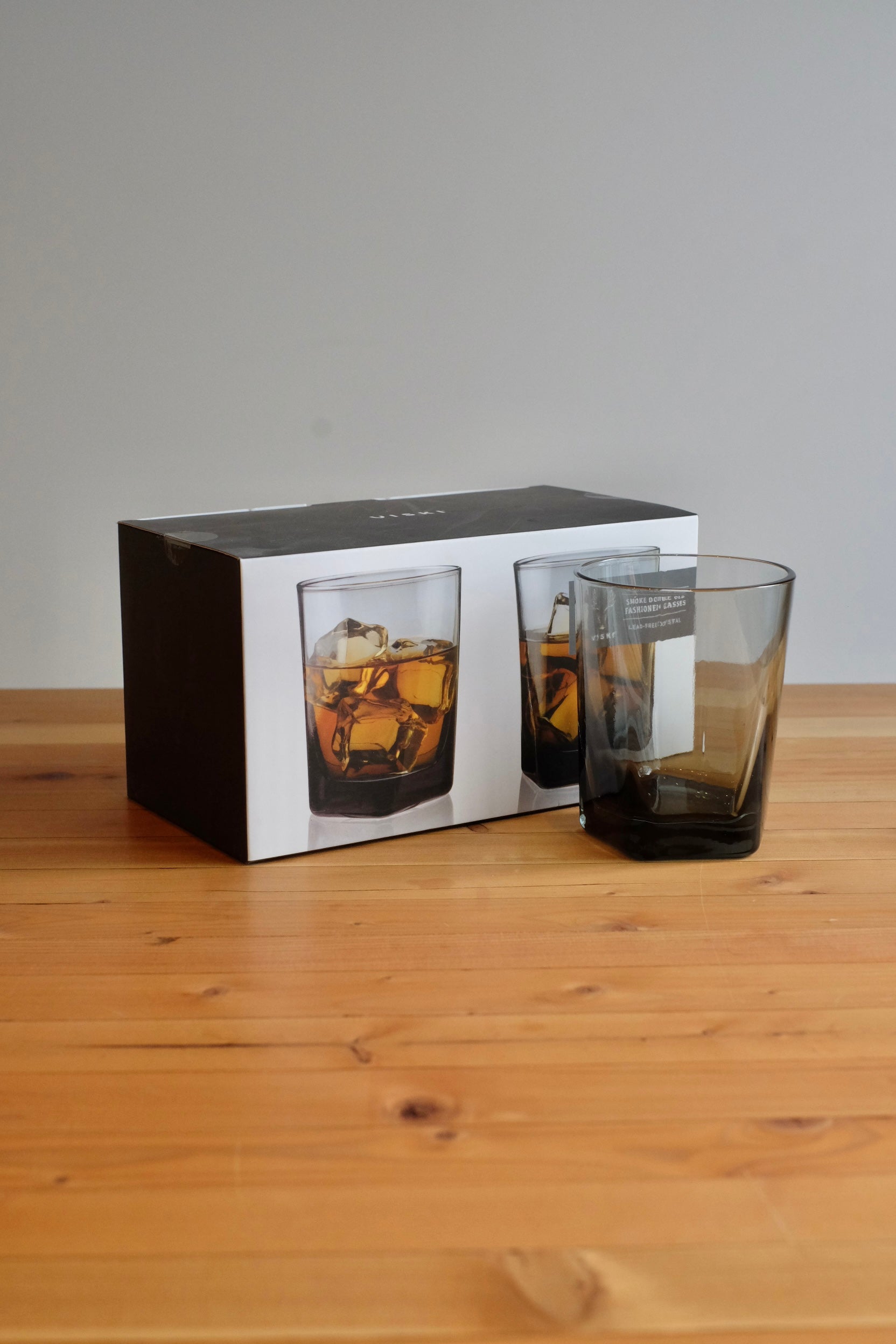 Glassware Smoke Double Old Fashioned Viski