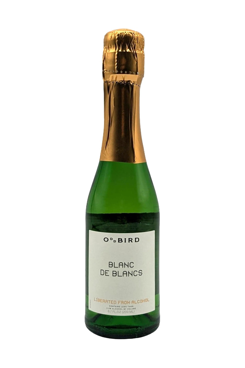 Oddbird Blanc de Blanc 200 ml (non-alcoholic) — single container on white