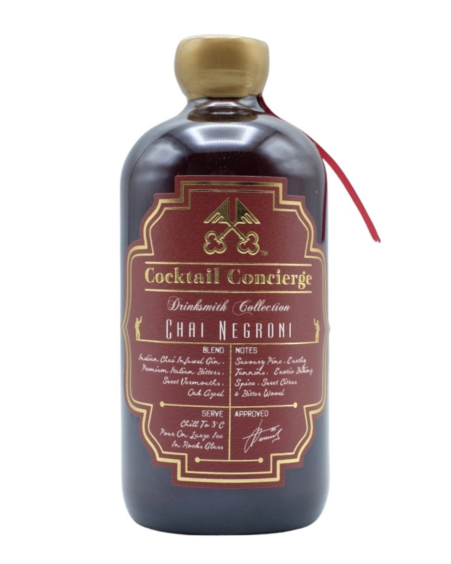 Cocktail Concierge Bottled Chai Negroni