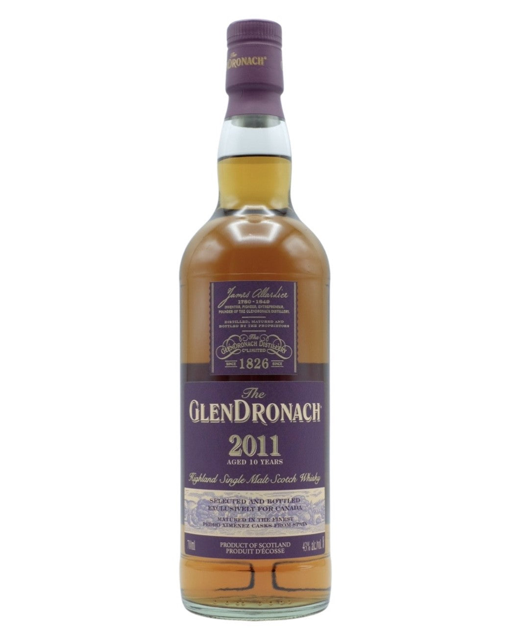 GlenDronach 10Yr Vintage 2011