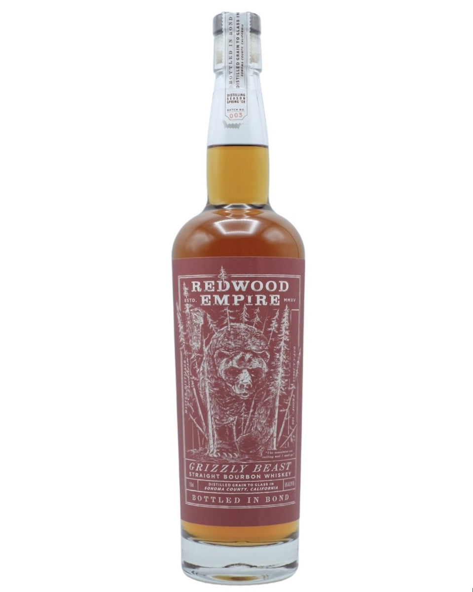 Redwood Empire Grizzly Beast Bourbon Vine Arts