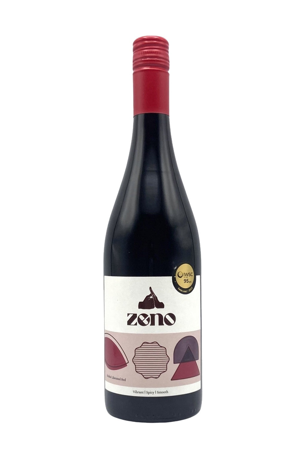 Zeno Non Alcoholic Tempranillo-Cab Sauv — single container on white