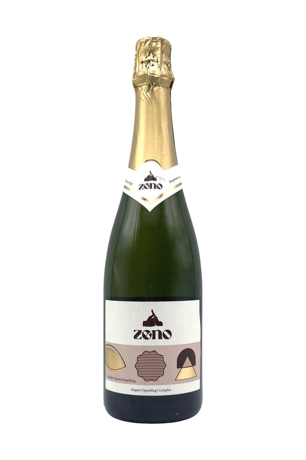 Zeno Sparkling Non Alcoholic — single container on white