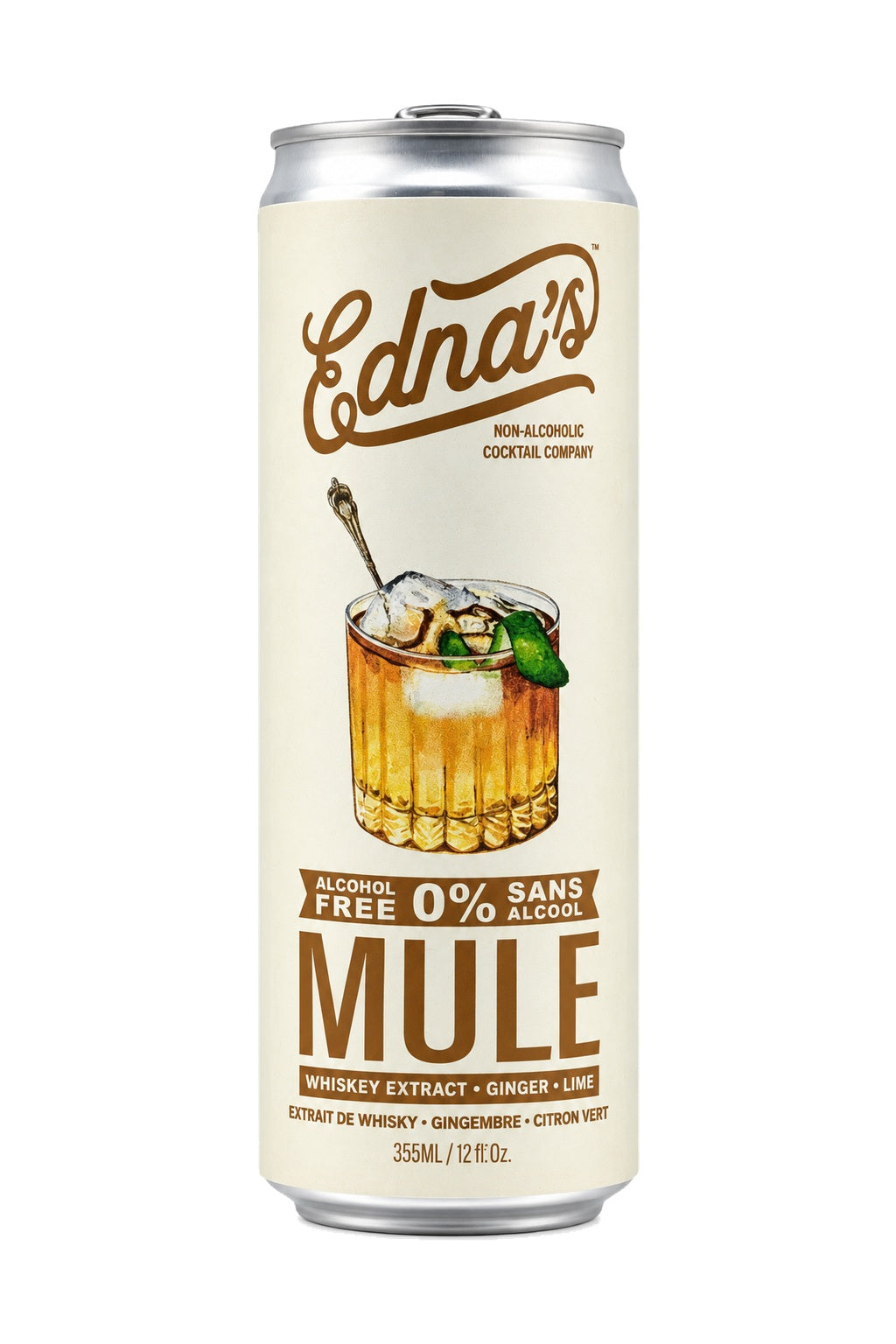 Edna's Mule 0% — single container on white