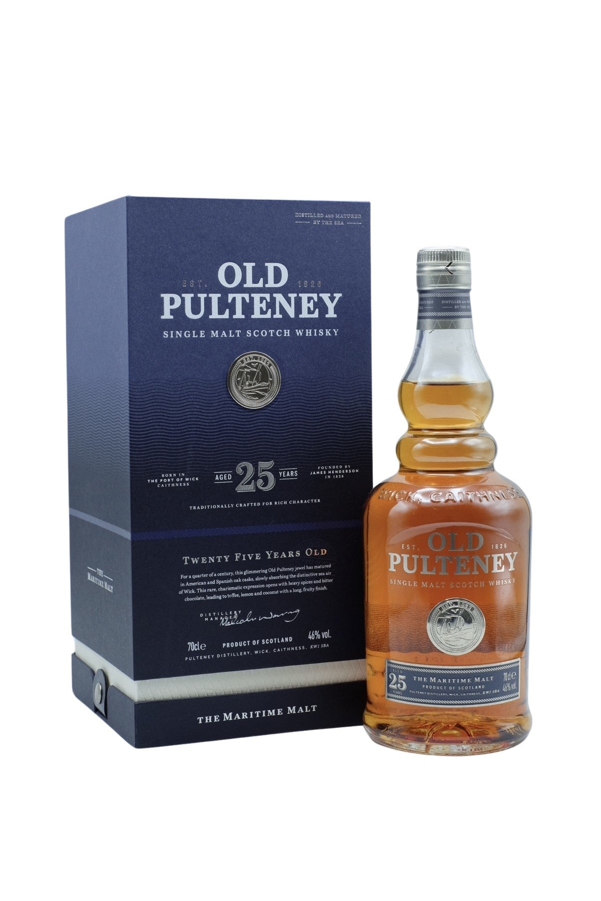 Old Pulteney 25 Year Single Malt Scotch