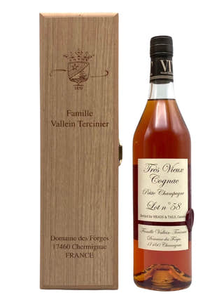 Vine Arts Vallein Tercinier Cognac Petite Champagne 1958  for Heads & Tails