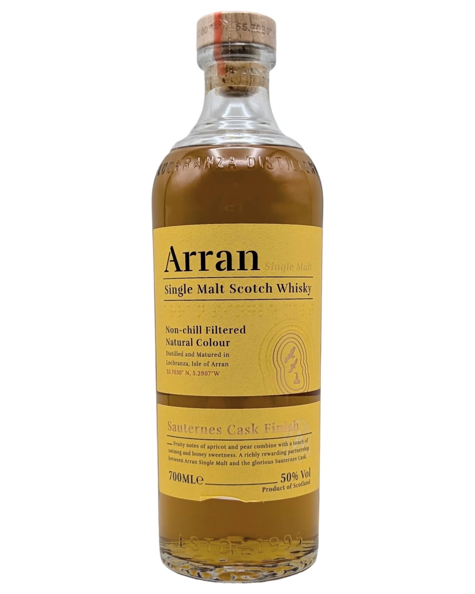 Arran Sauternes Cask Finish