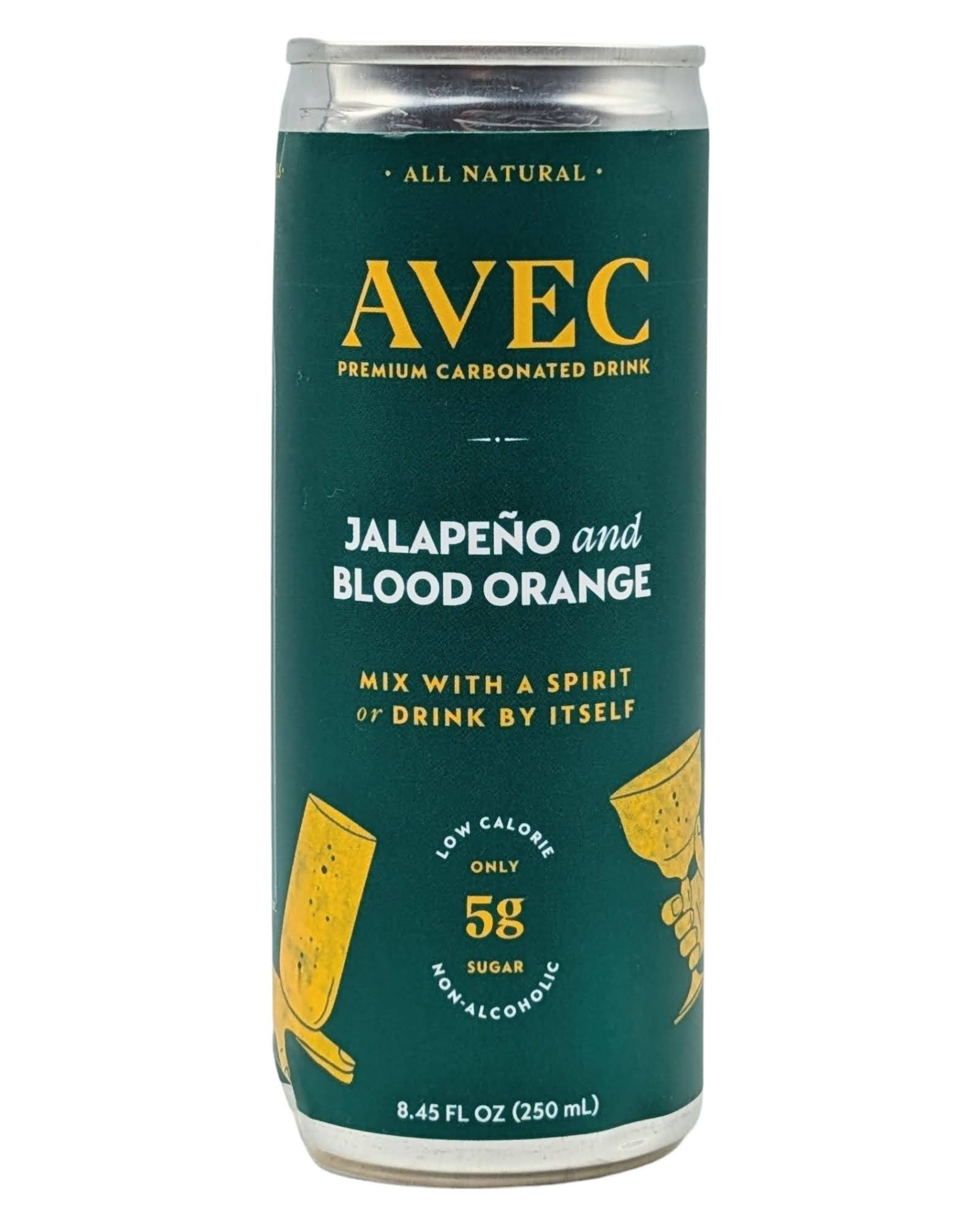 Avec Jalapeno & Blood Orange Non-Alc