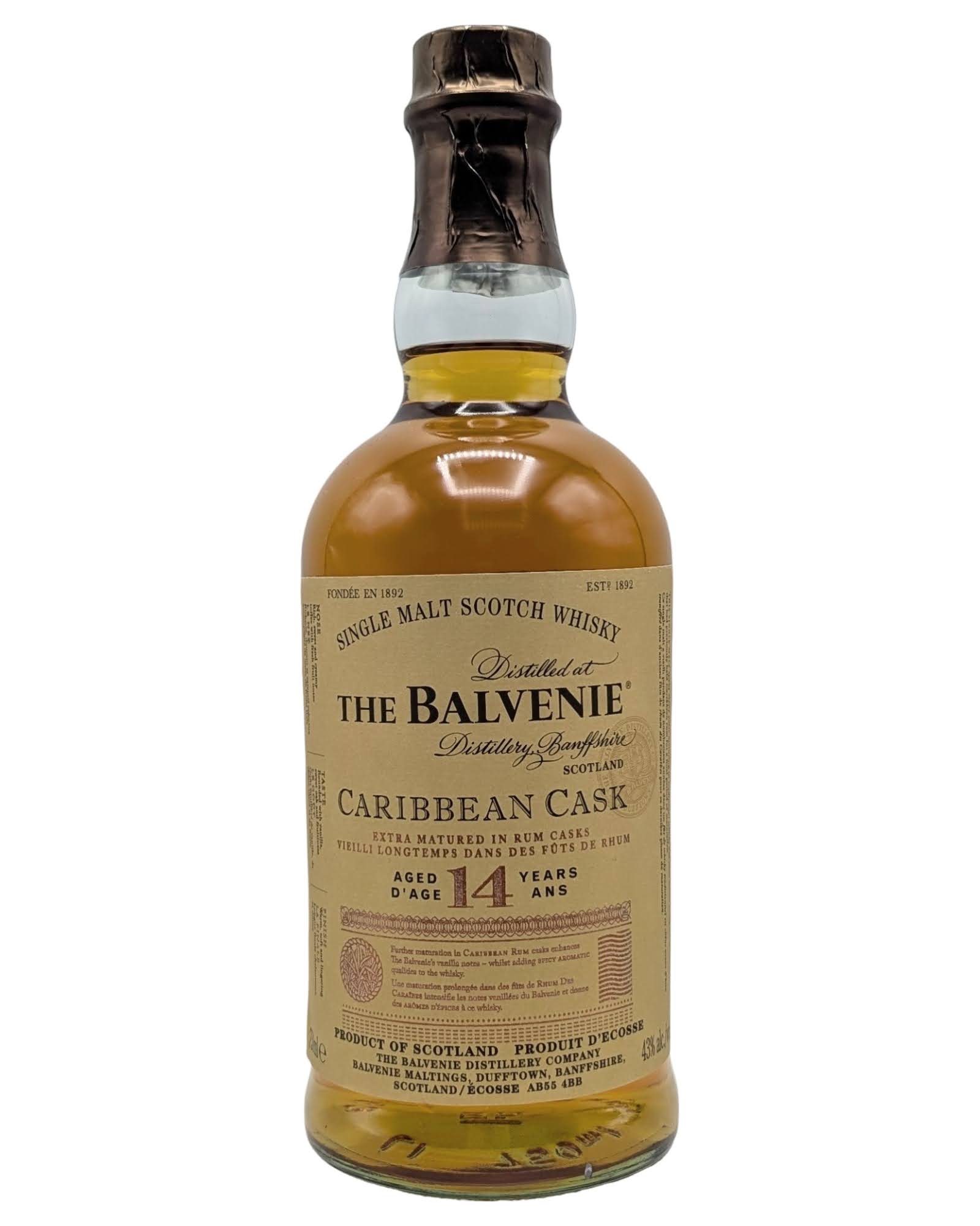 Balvenie Caribbean Cask 14 Yo