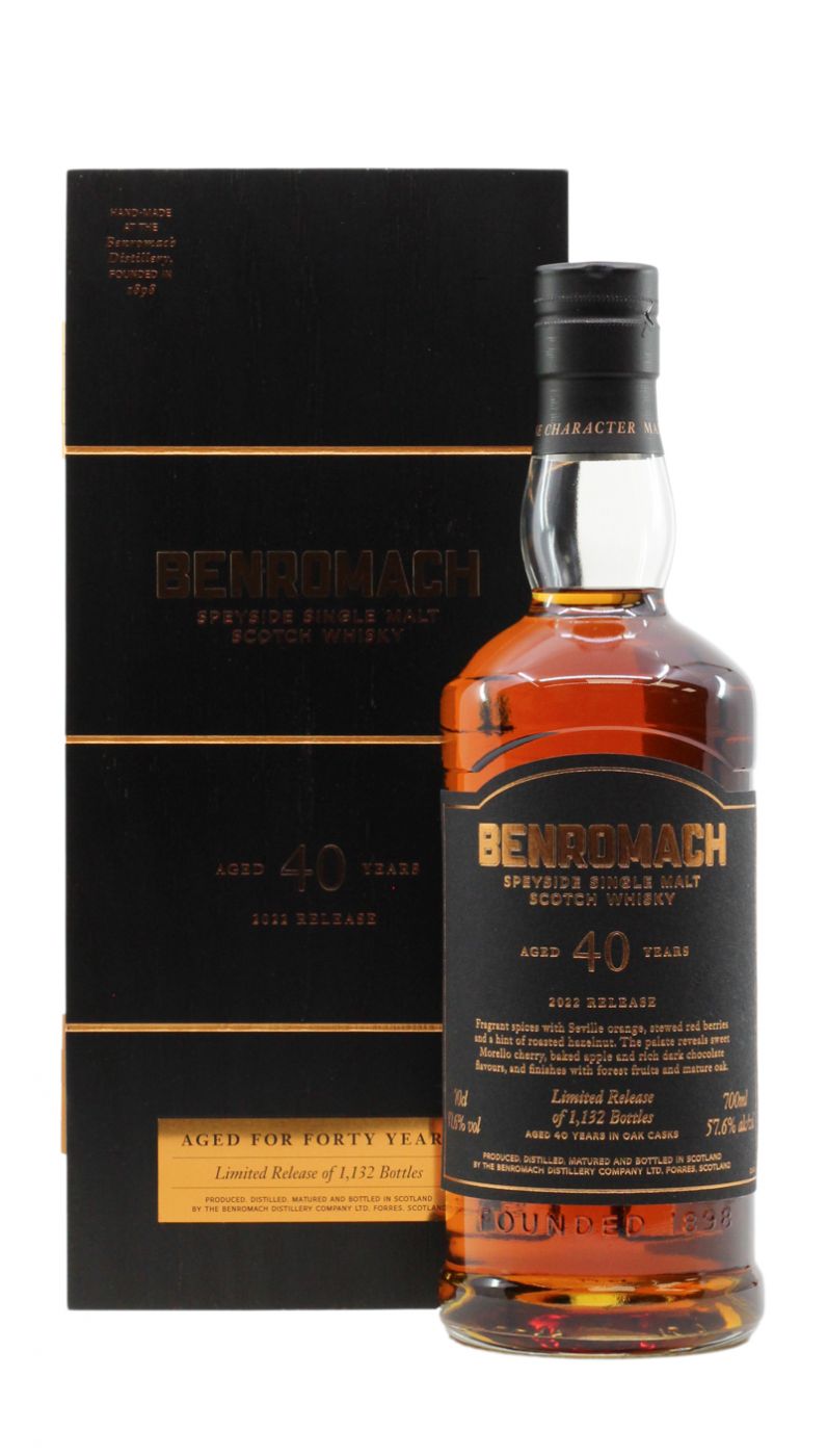Benromach 40 Year Old 2022 Edition 57.6%