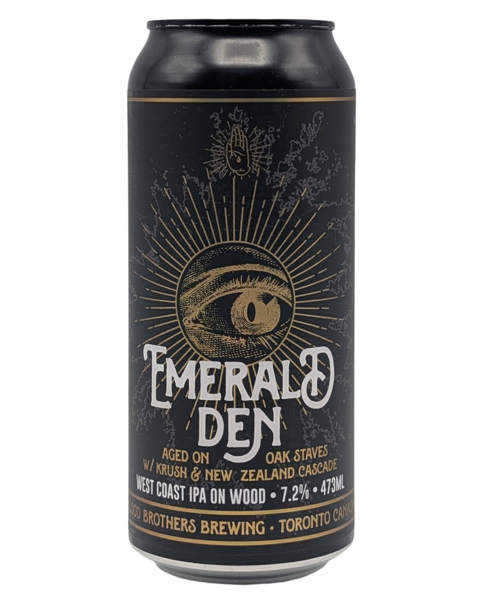 Blood Brothers Emerald Den West Coast IPA