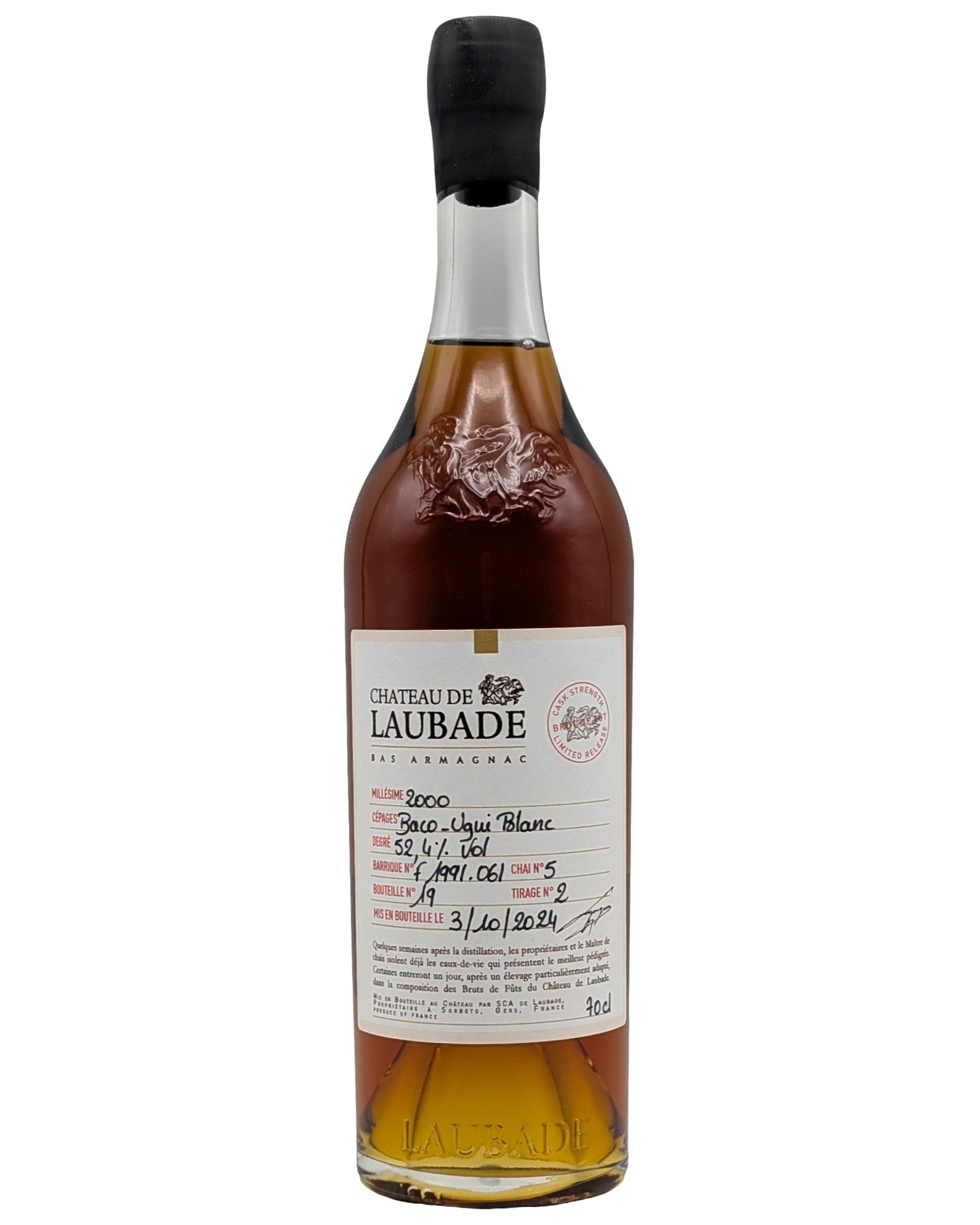 Chateau de Laubade Bas Armagnac 2000