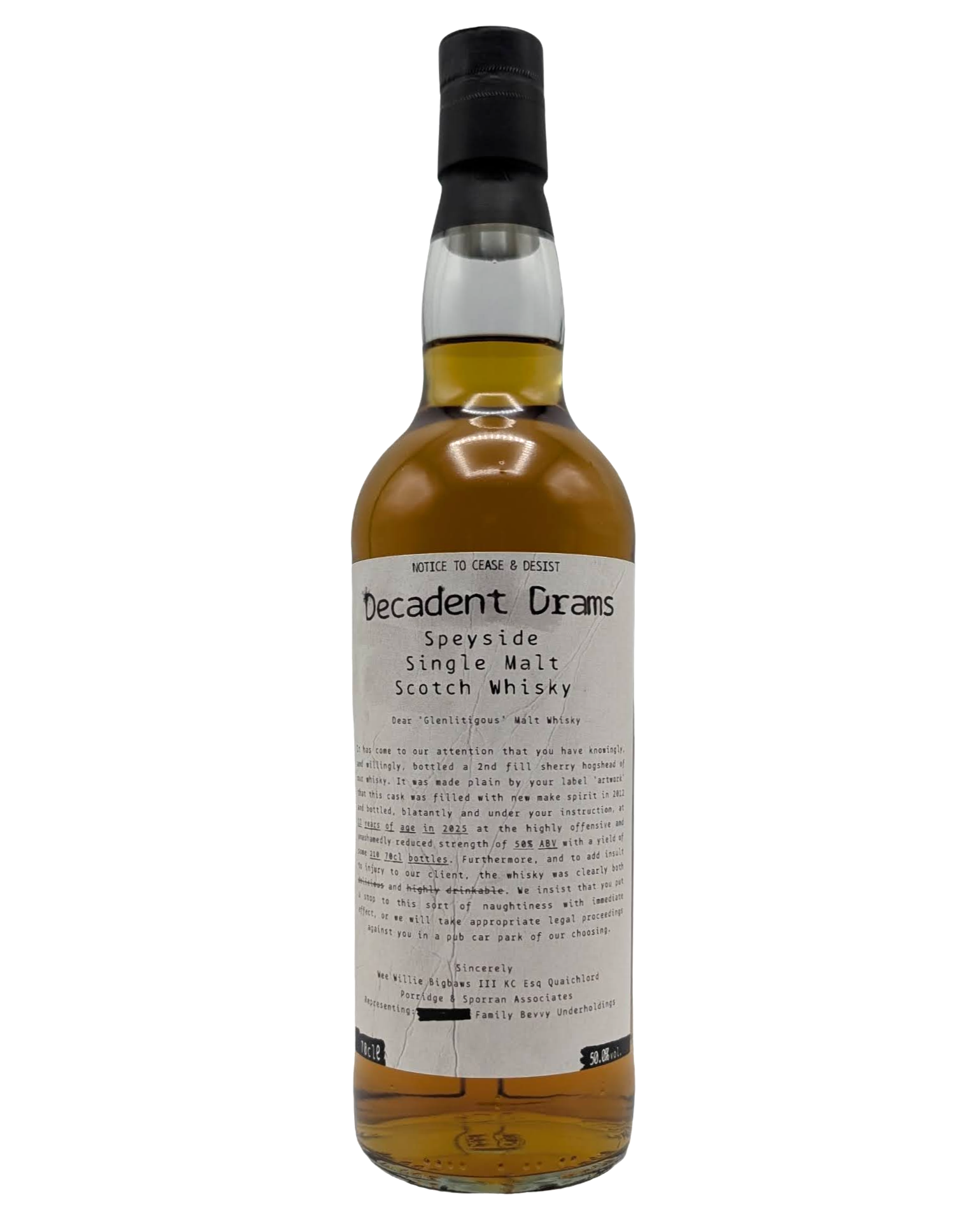 Decadent Drams Glenlitigious 12 Year