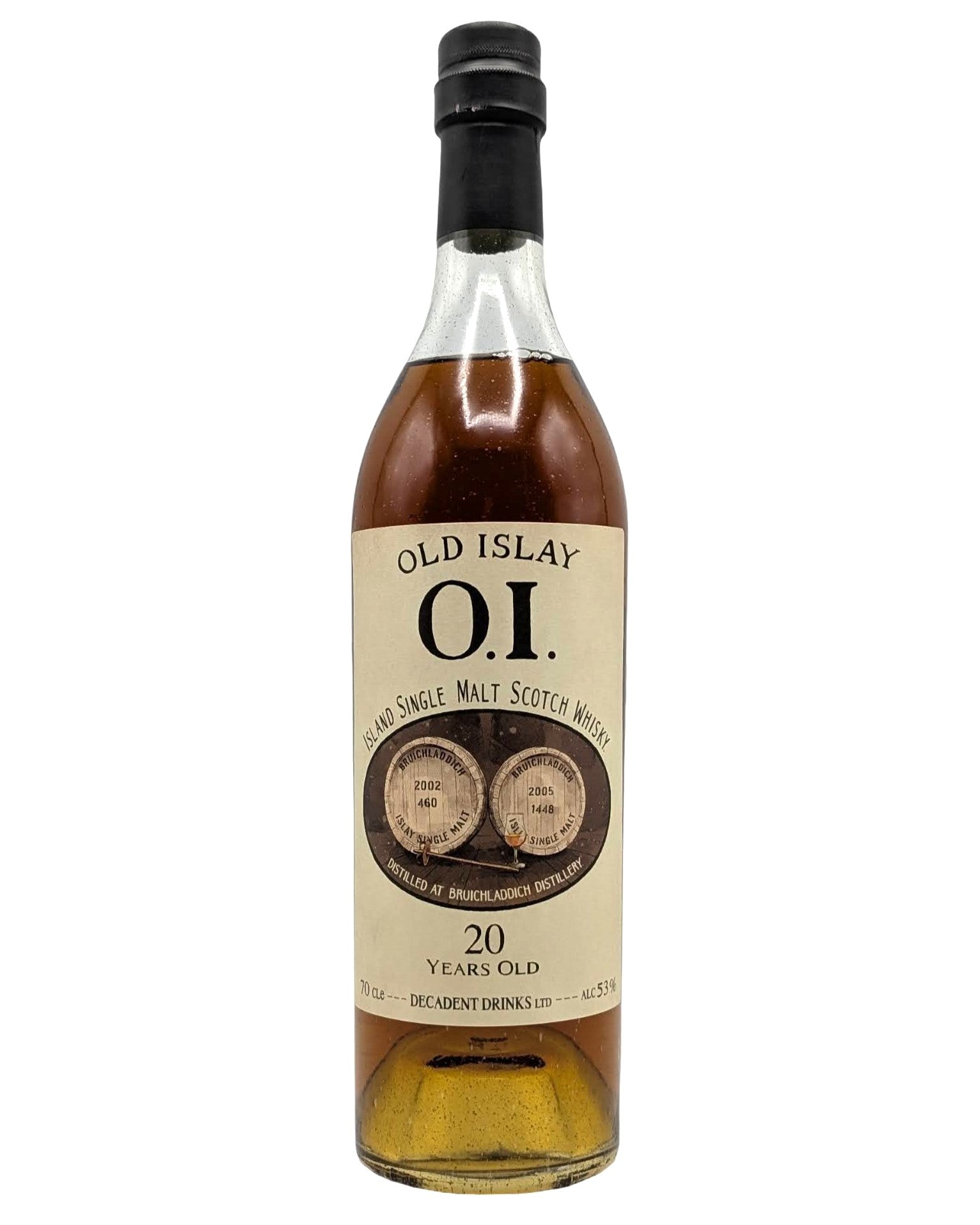 Decadent Drams Old Islay Bruichladdich 20 Year