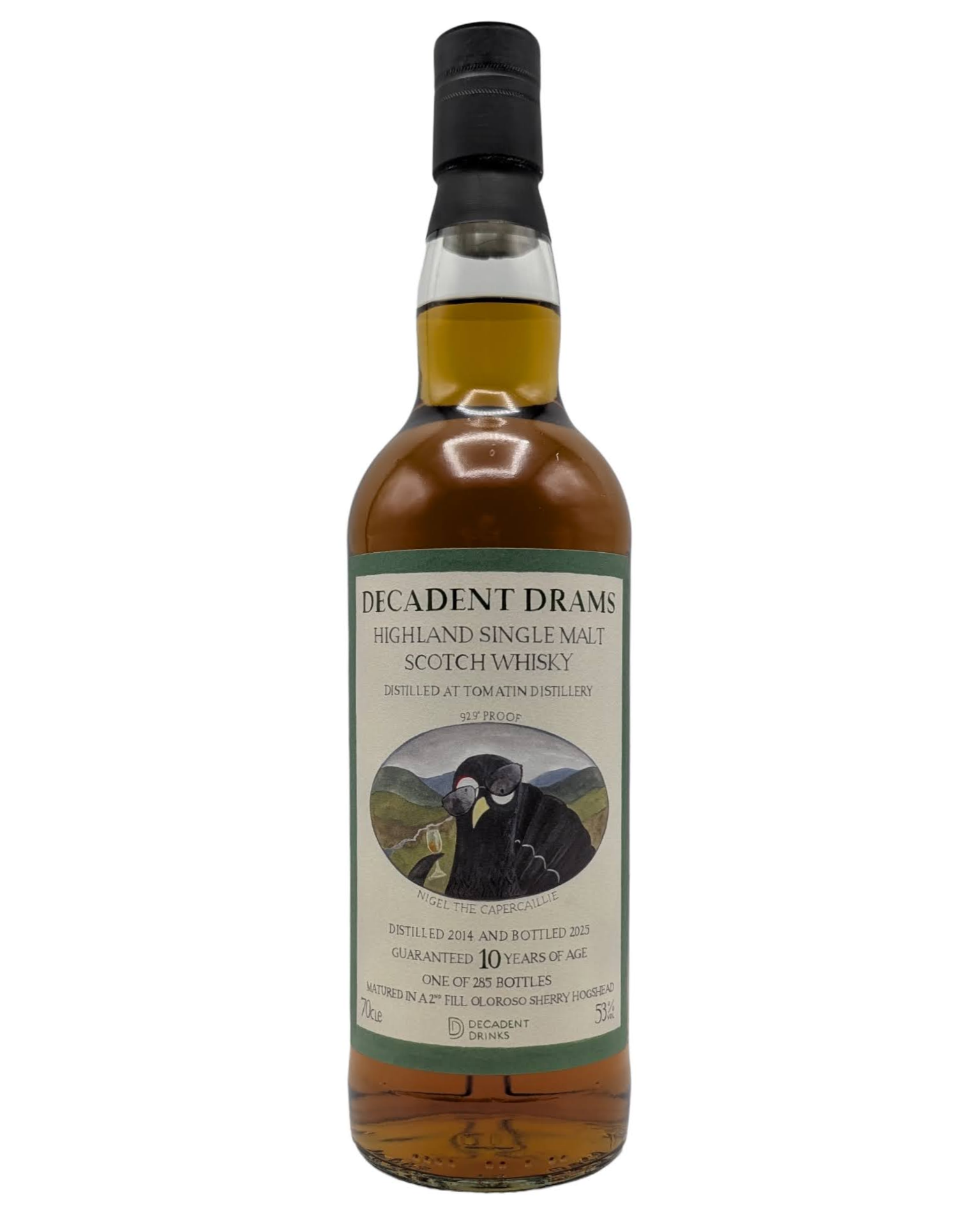 Decadent Drams Tomatin 10 Year Sherry