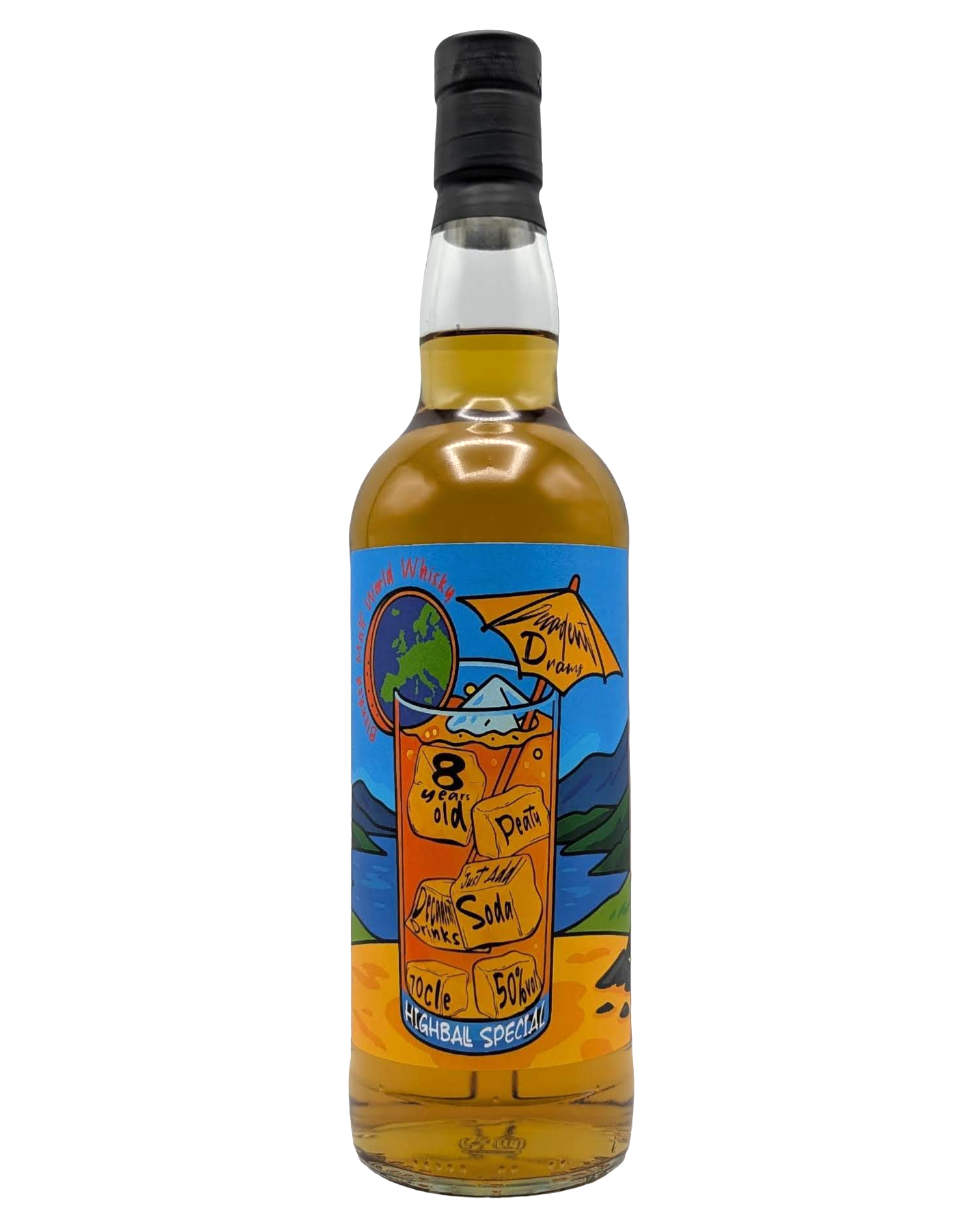 Decadent Drams "World Peat" Highball Blend 8 Year