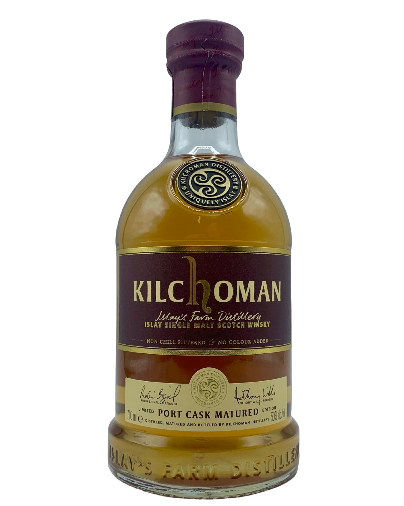 Kilchoman Port Cask Matured Single Malt Scotch Whisky