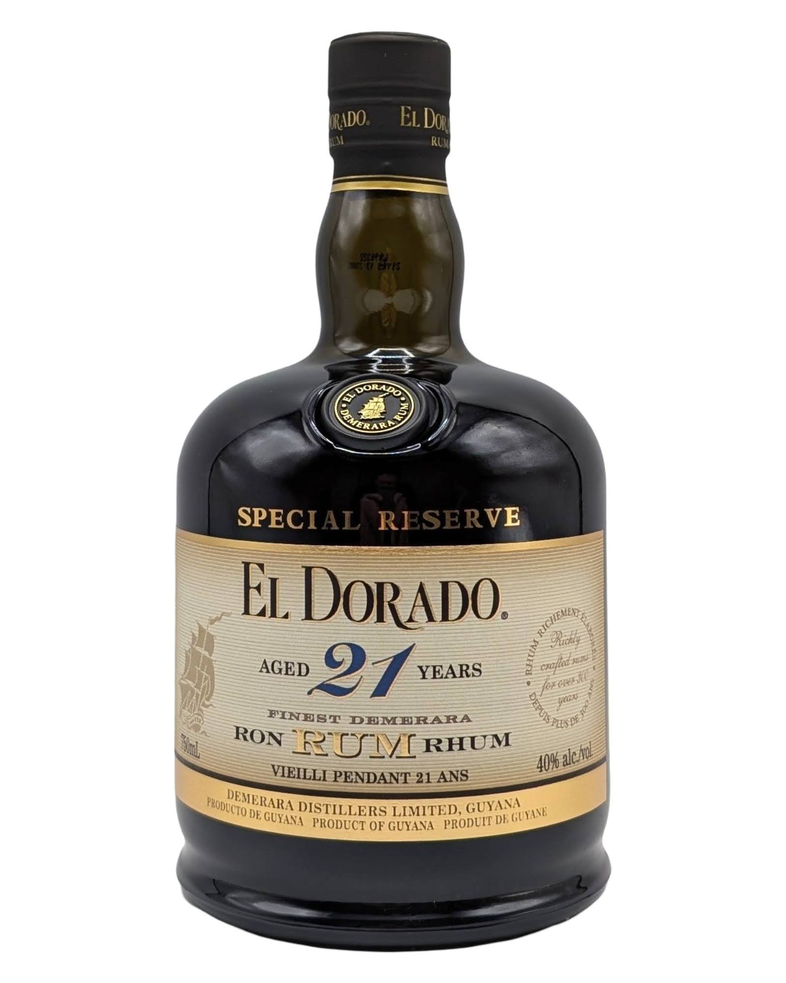 El Dorado 21 Yr. Rum